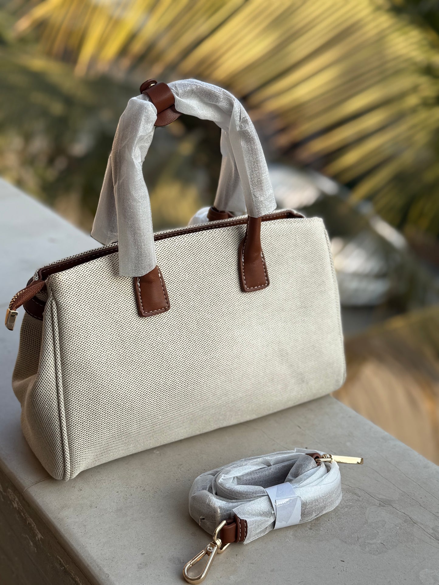 JW PEI Ziva Metal Lock Decoration Tote Bag-Master Series-Same as original