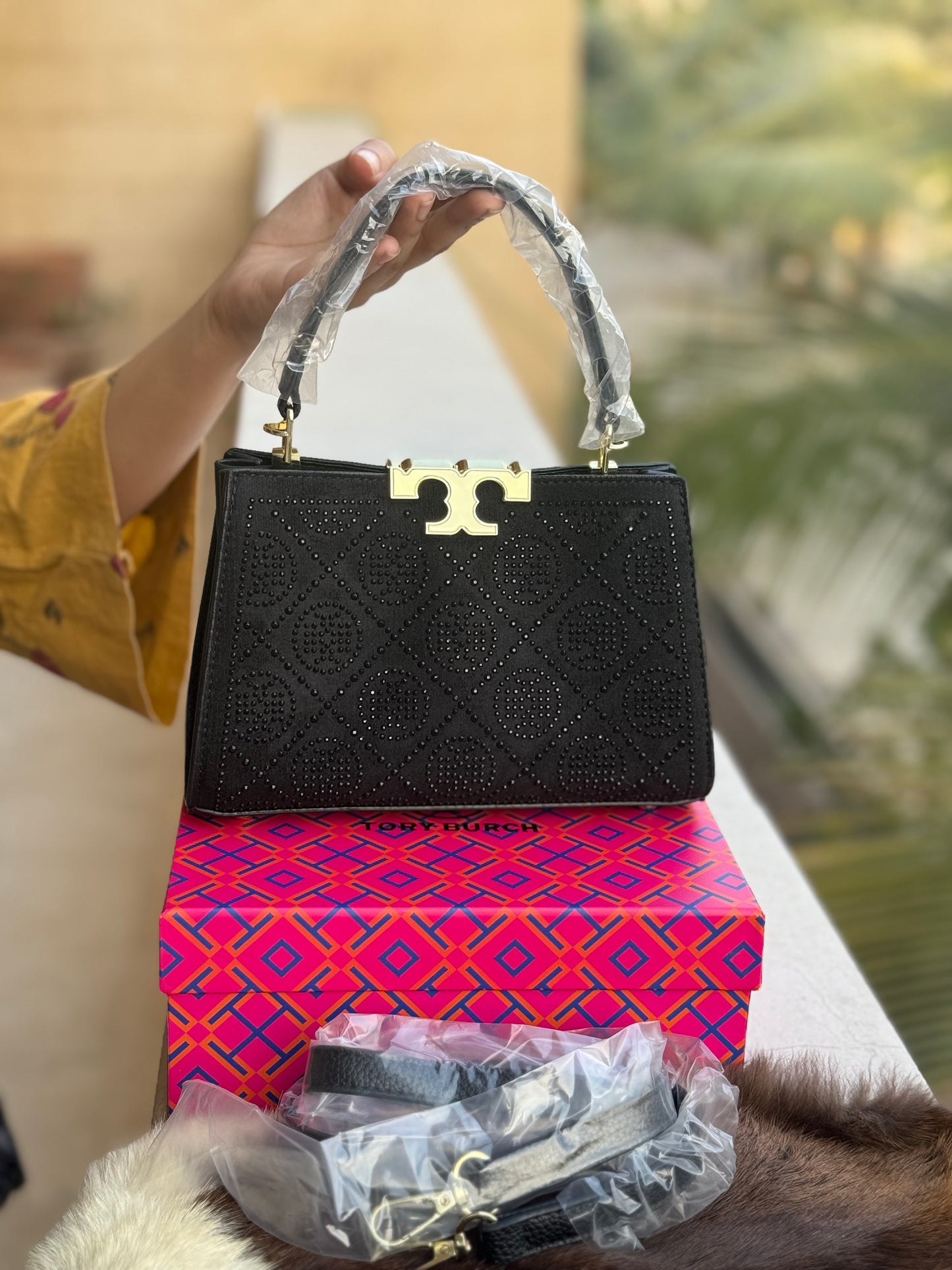 Tory Burch Mini Eleanor Satchel with Box