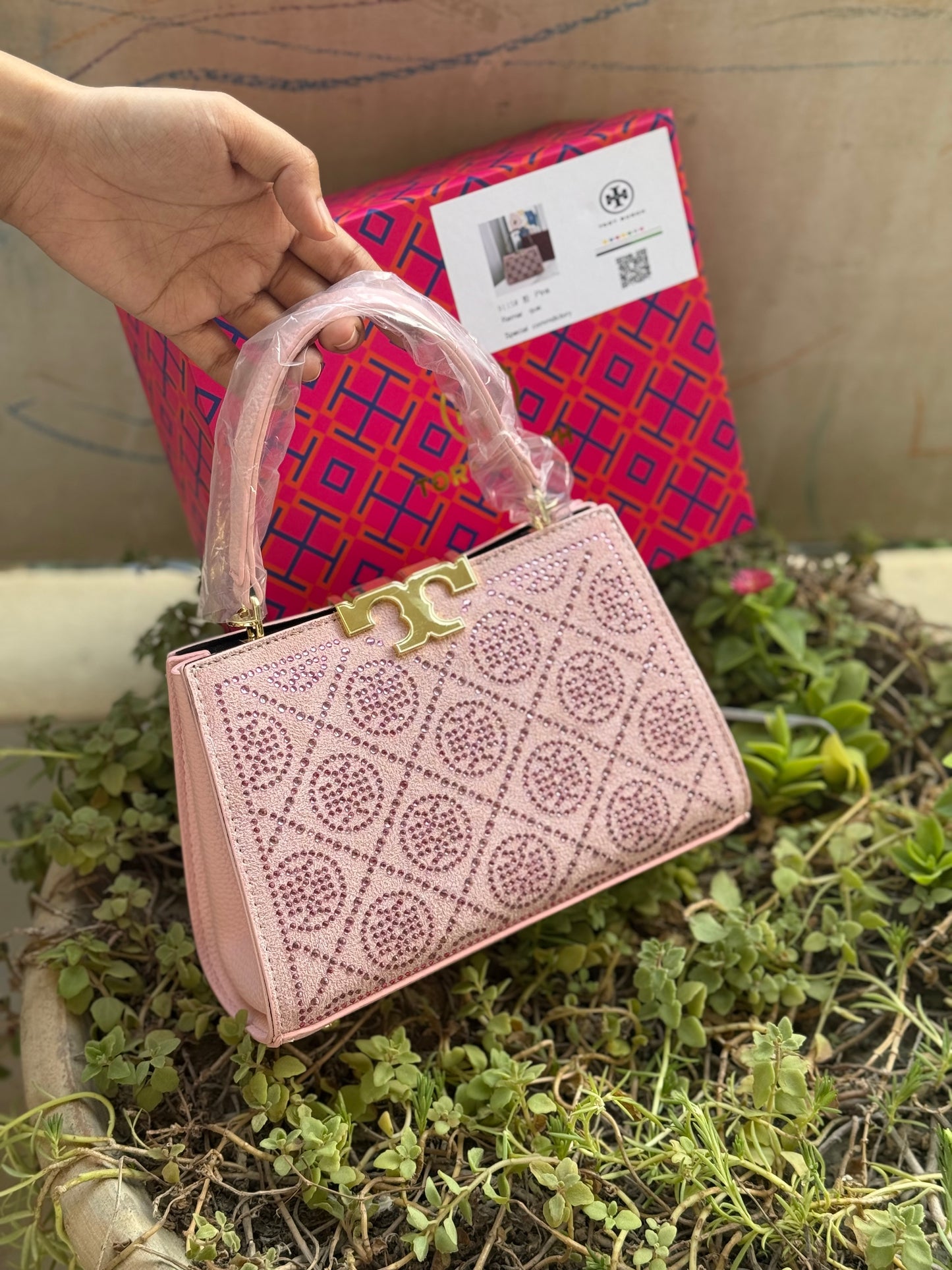 Tory Burch Mini Eleanor Satchel With box