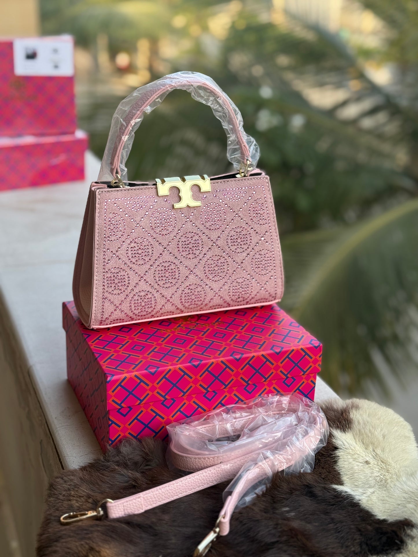 Tory Burch Mini Eleanor Satchel With box