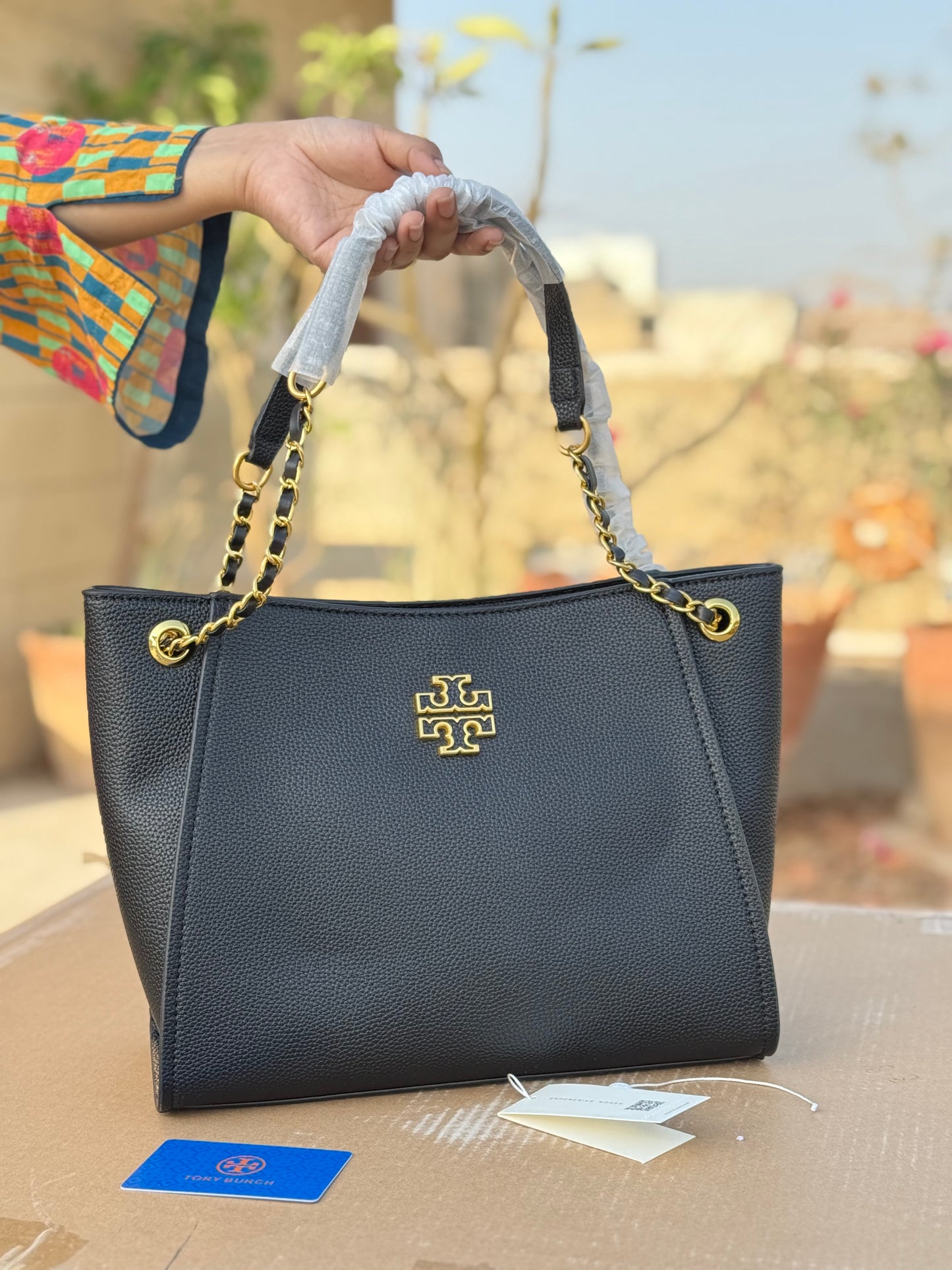Tory Burch Britten Slouchy Tote