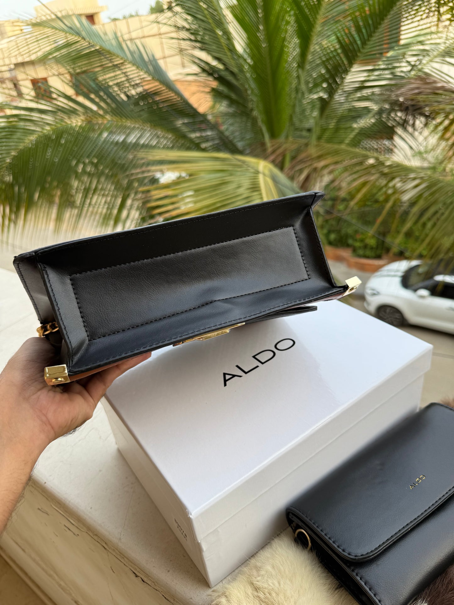 Aldo Alanderiel Crossbody with pouch and box