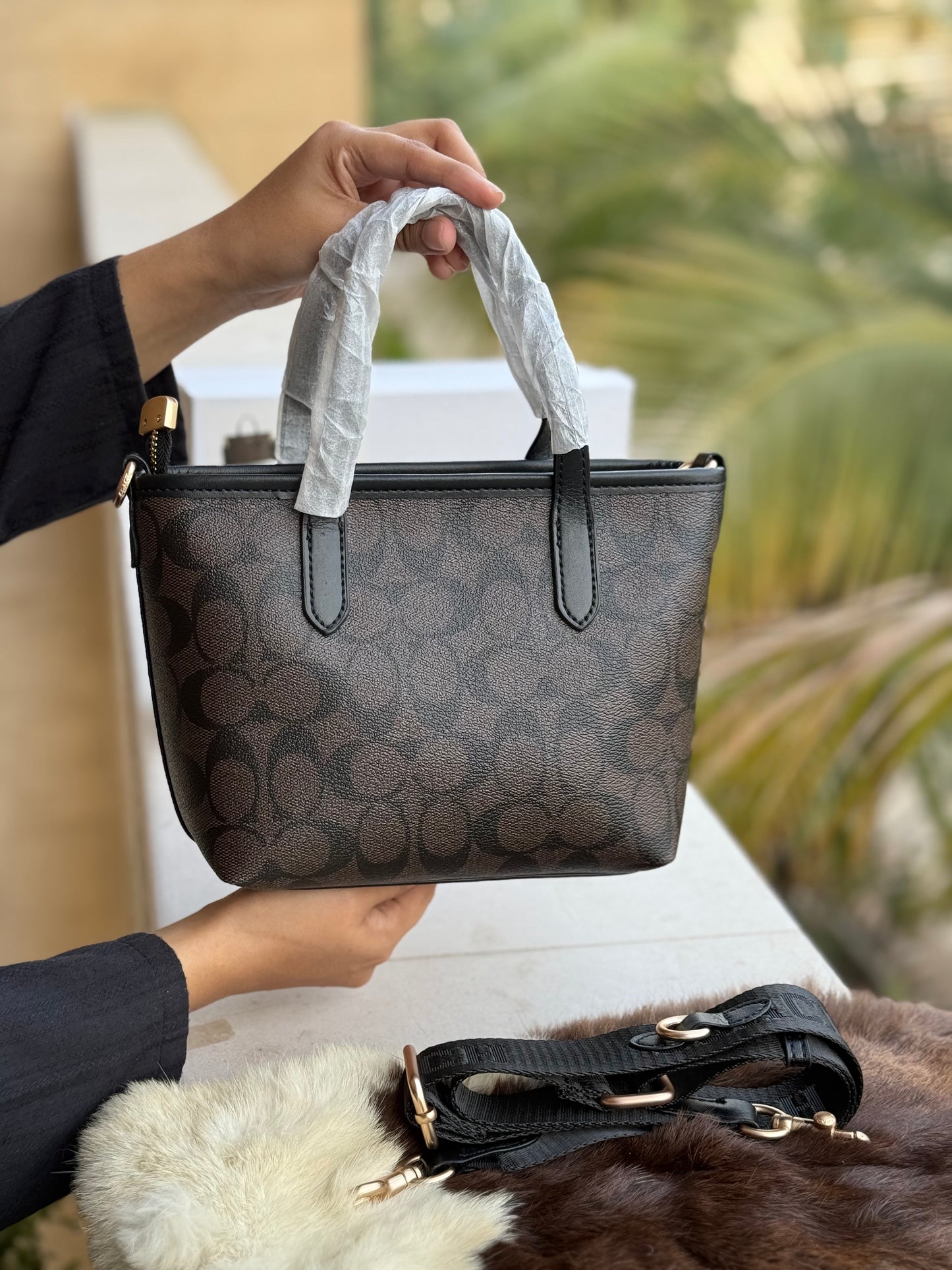 Coach City Mini Tote-Master Plus Quality-With Box