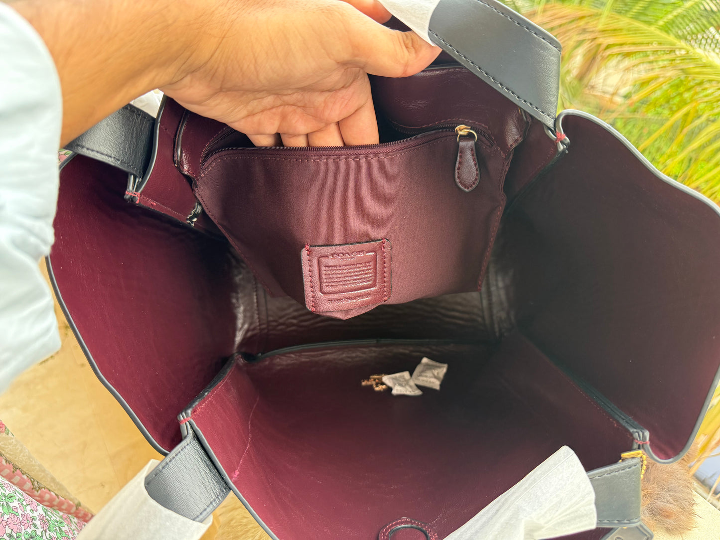 Coach Hadley Tote Master Series.