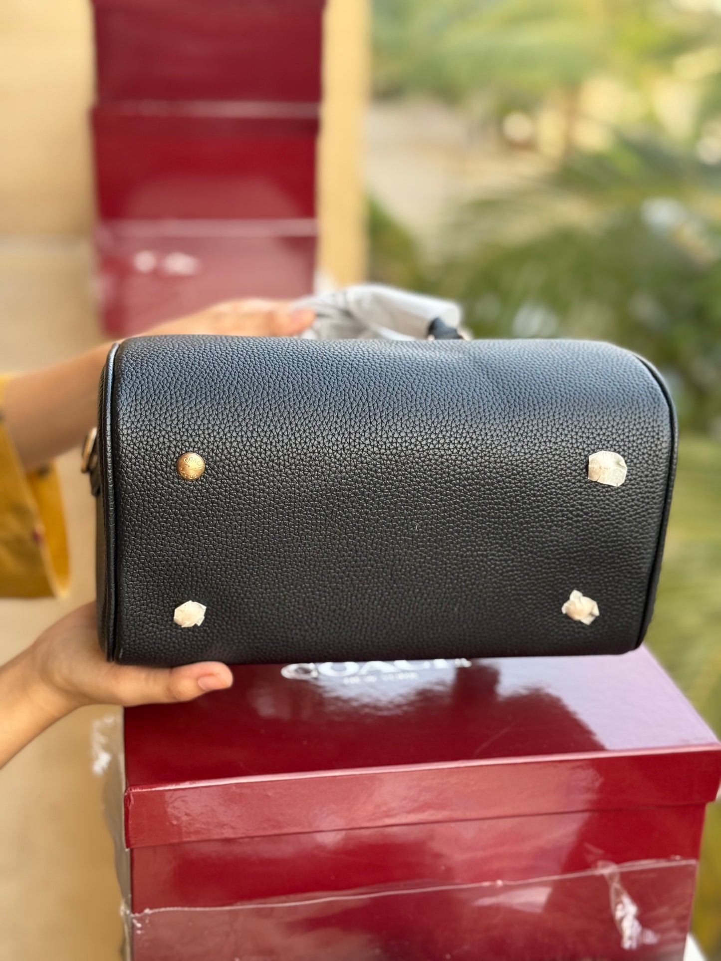 Coach Rowan Satchel With Box Master Series