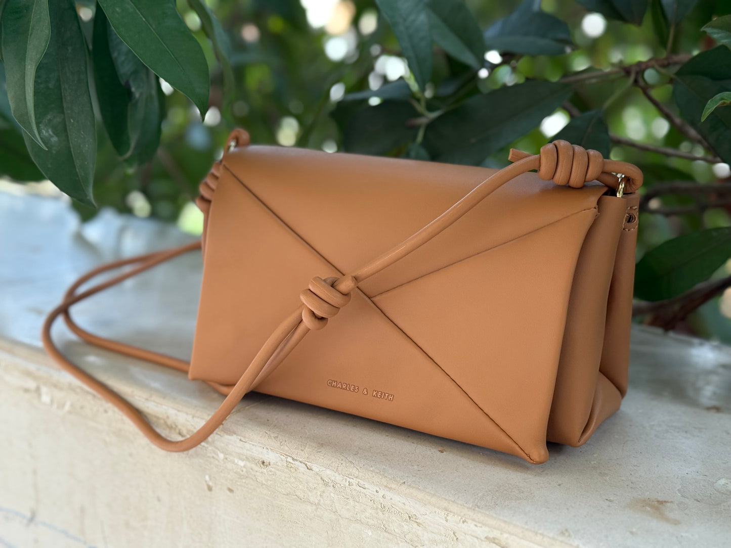 Charles & Keith Midori Geometric Shoulder Bag Master Seeies