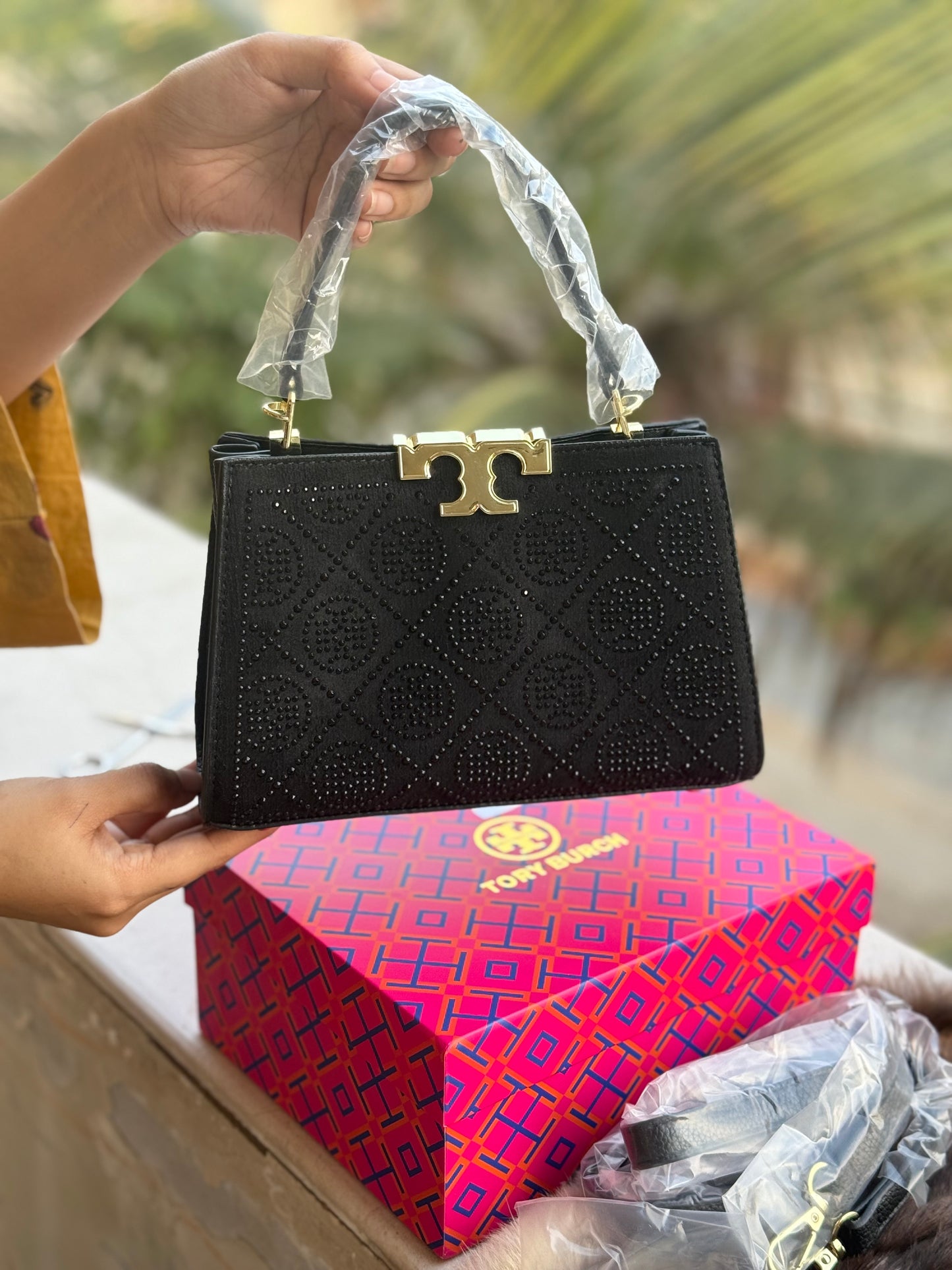 Tory Burch Mini Eleanor Satchel with Box