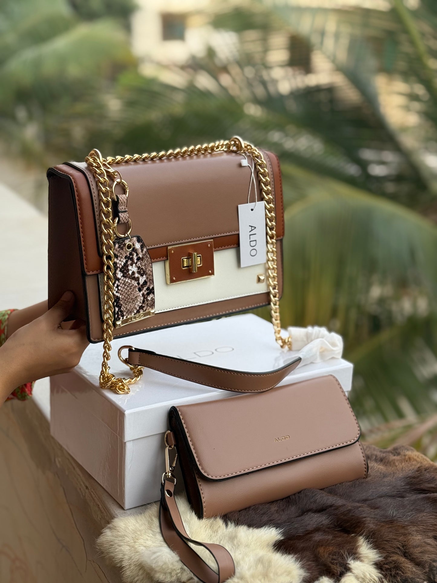 Aldo Byworth Crossbody/Shoulder With Box