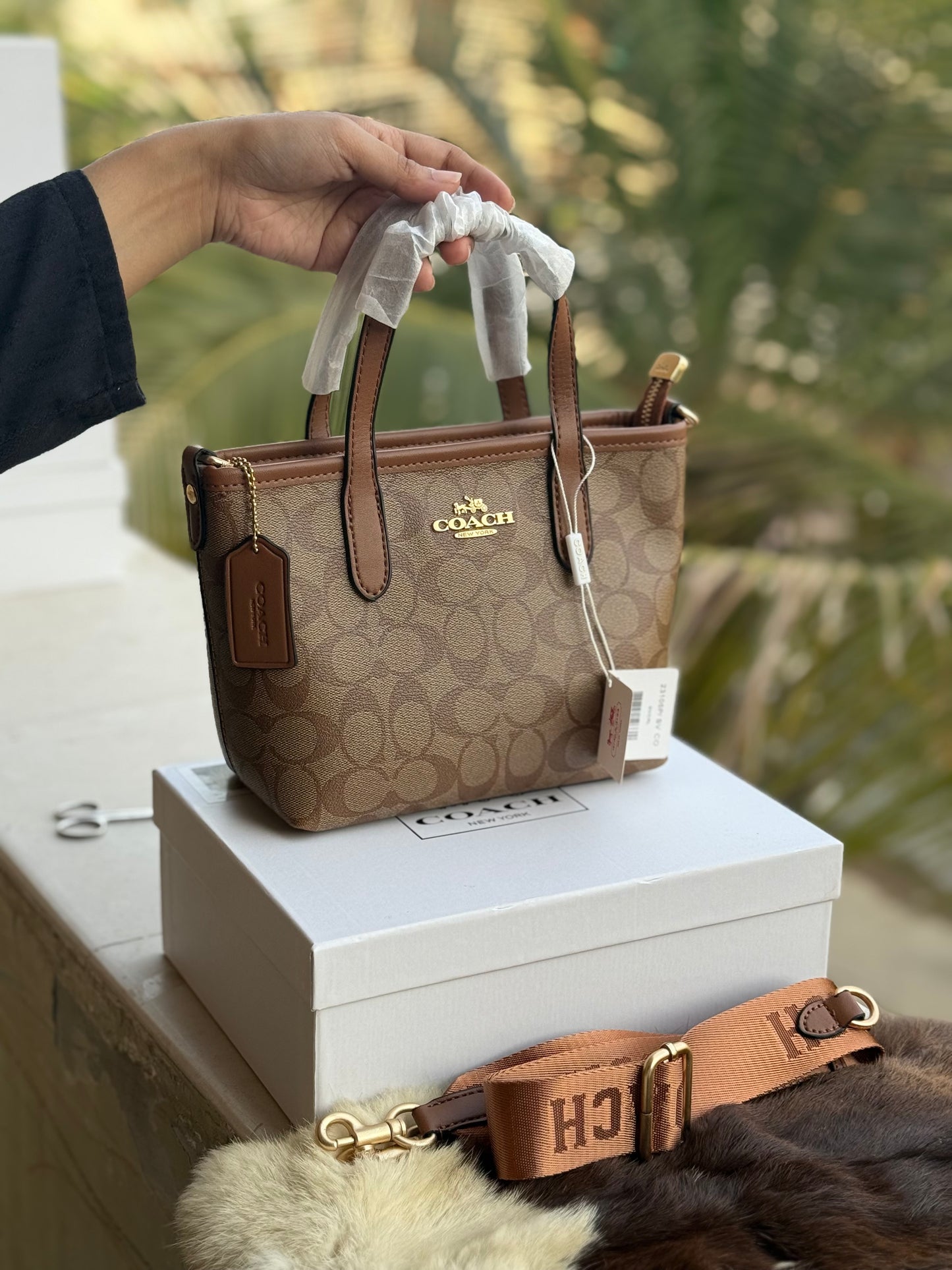 Coach City Mini Tote-Master Plus Quality-With Box