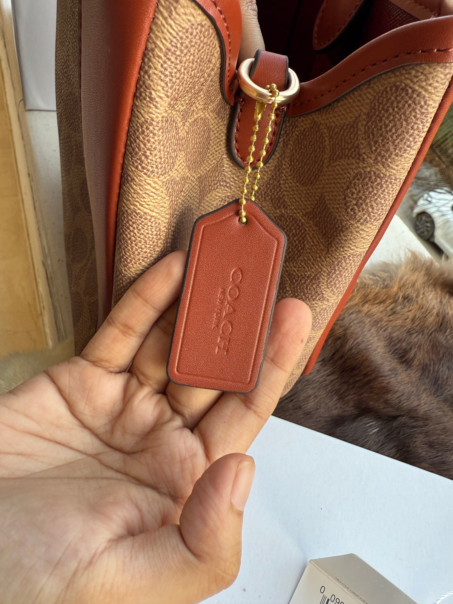 Coach Hadley 21 Hobo Bag-Master Series-Same As Original-Box Included