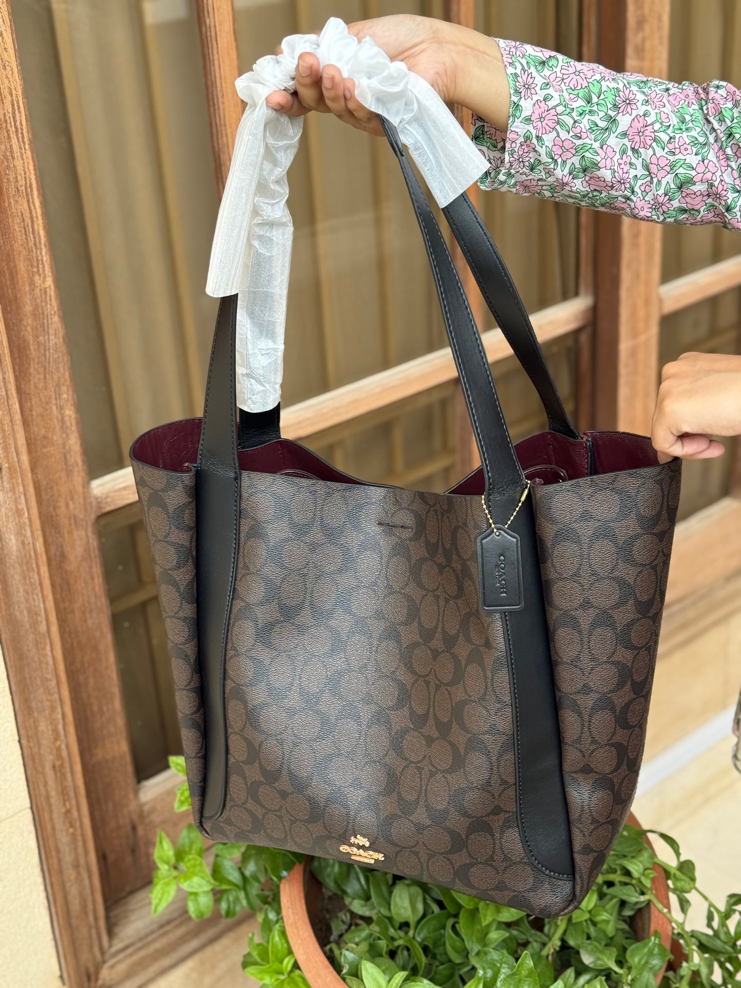 Coach Hadley Tote Master Series.