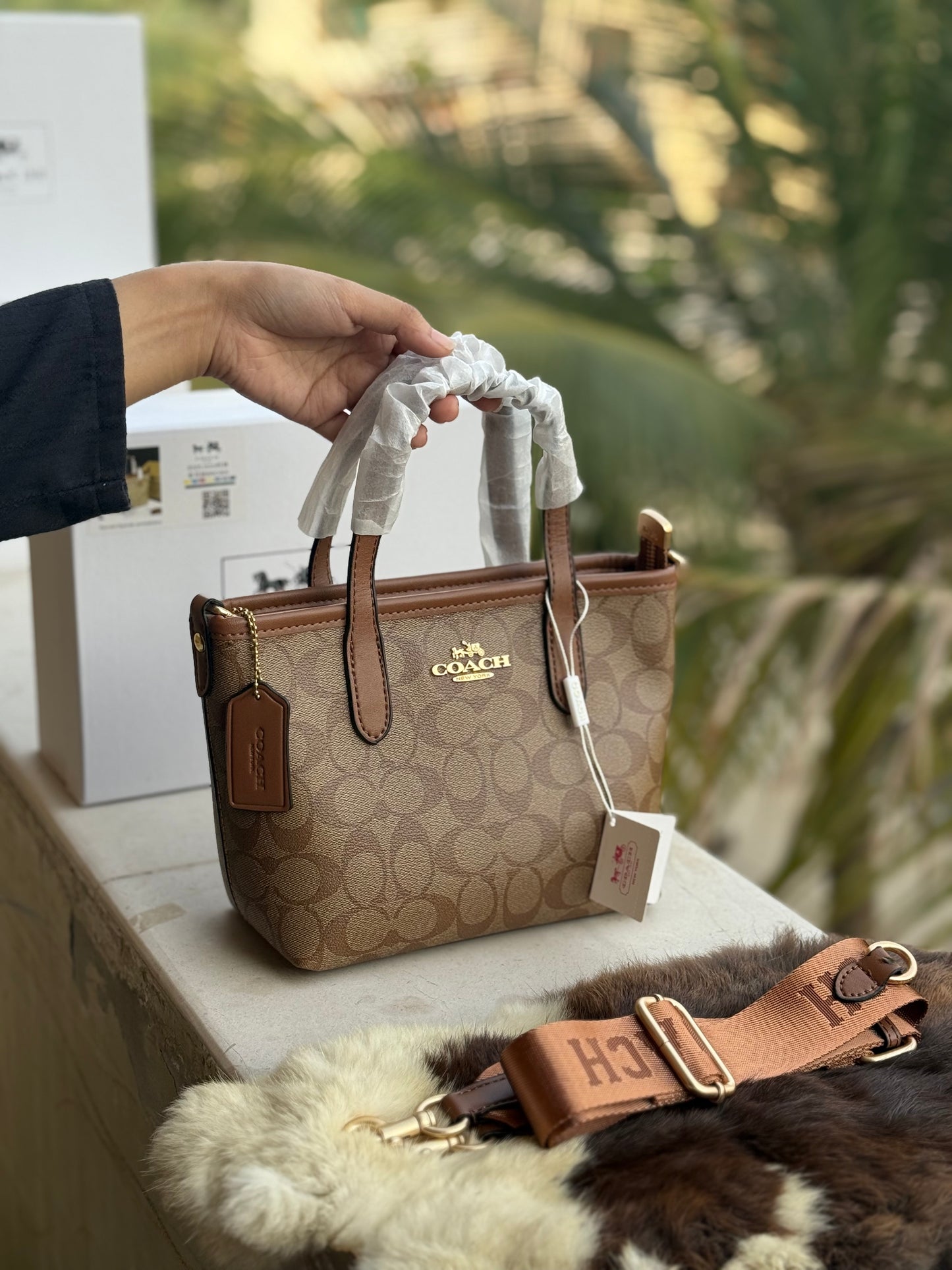 Coach City Mini Tote-Master Plus Quality-With Box
