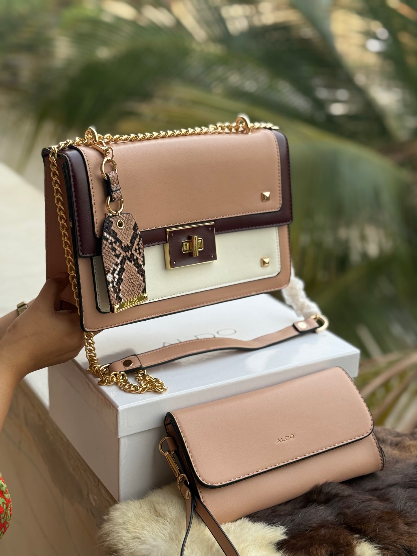 Aldo Byworth Crossbody/Shoulder With Box