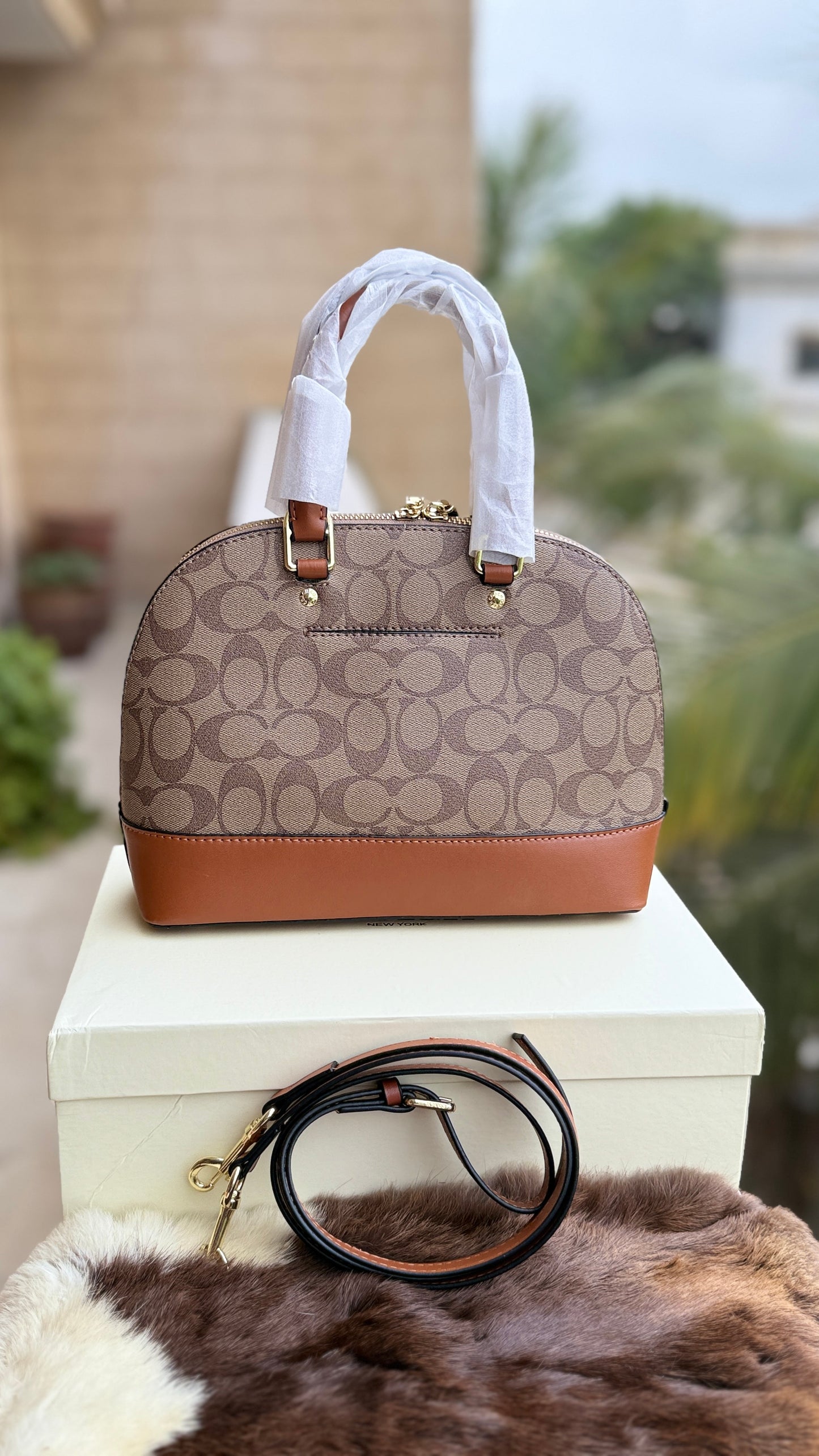 Coach Mini Sierra Satchel-With box Master Series