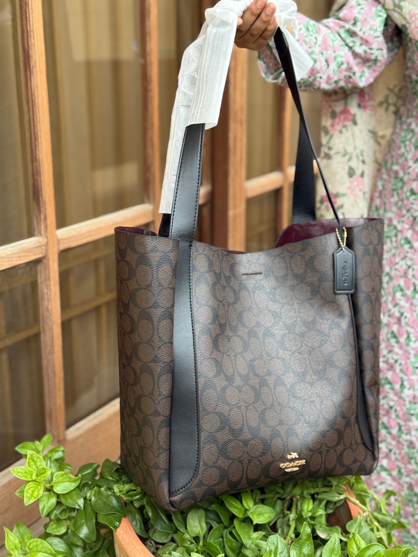 Coach Hadley Tote Master Series.