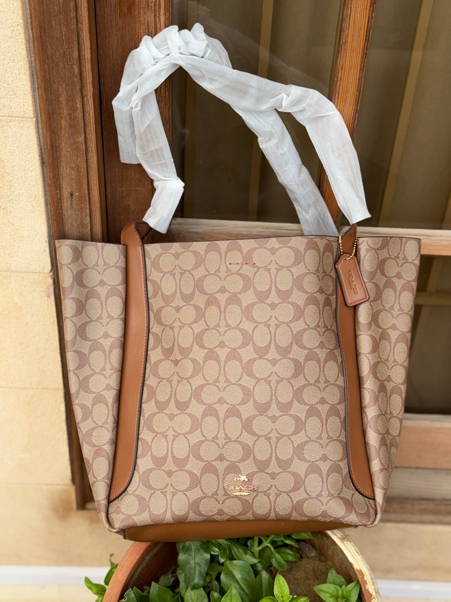 Coach Hadley Tote Master Series.