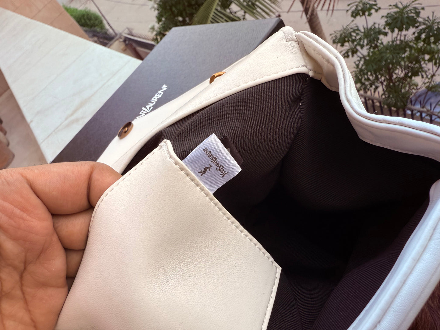 YSL Loulou Master Series With Box White ( Master Series )