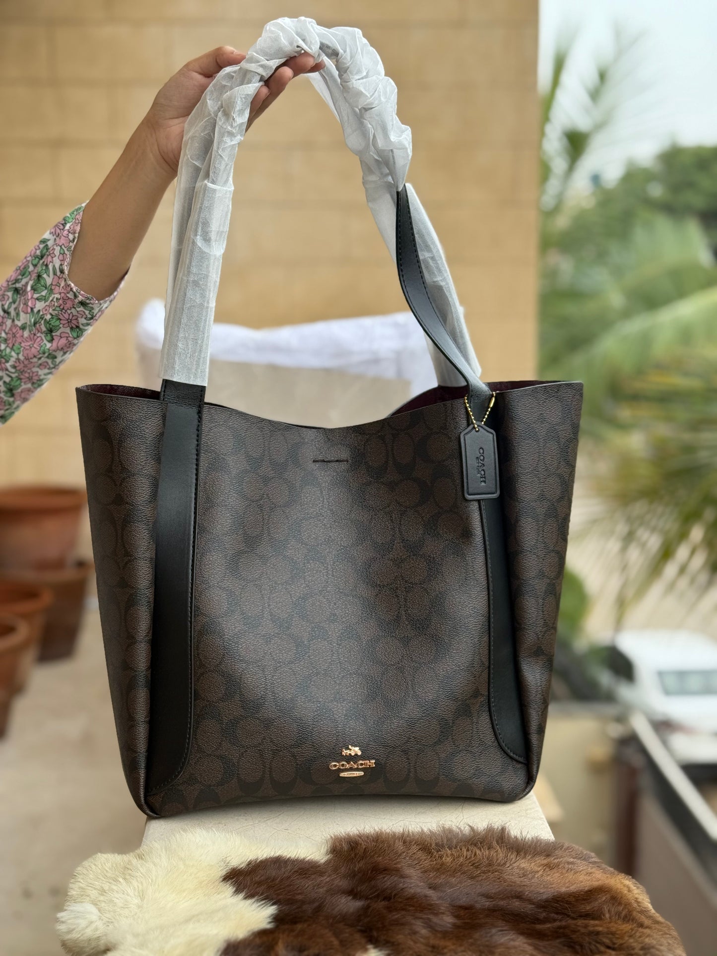 Coach Hadley Tote Master Series.