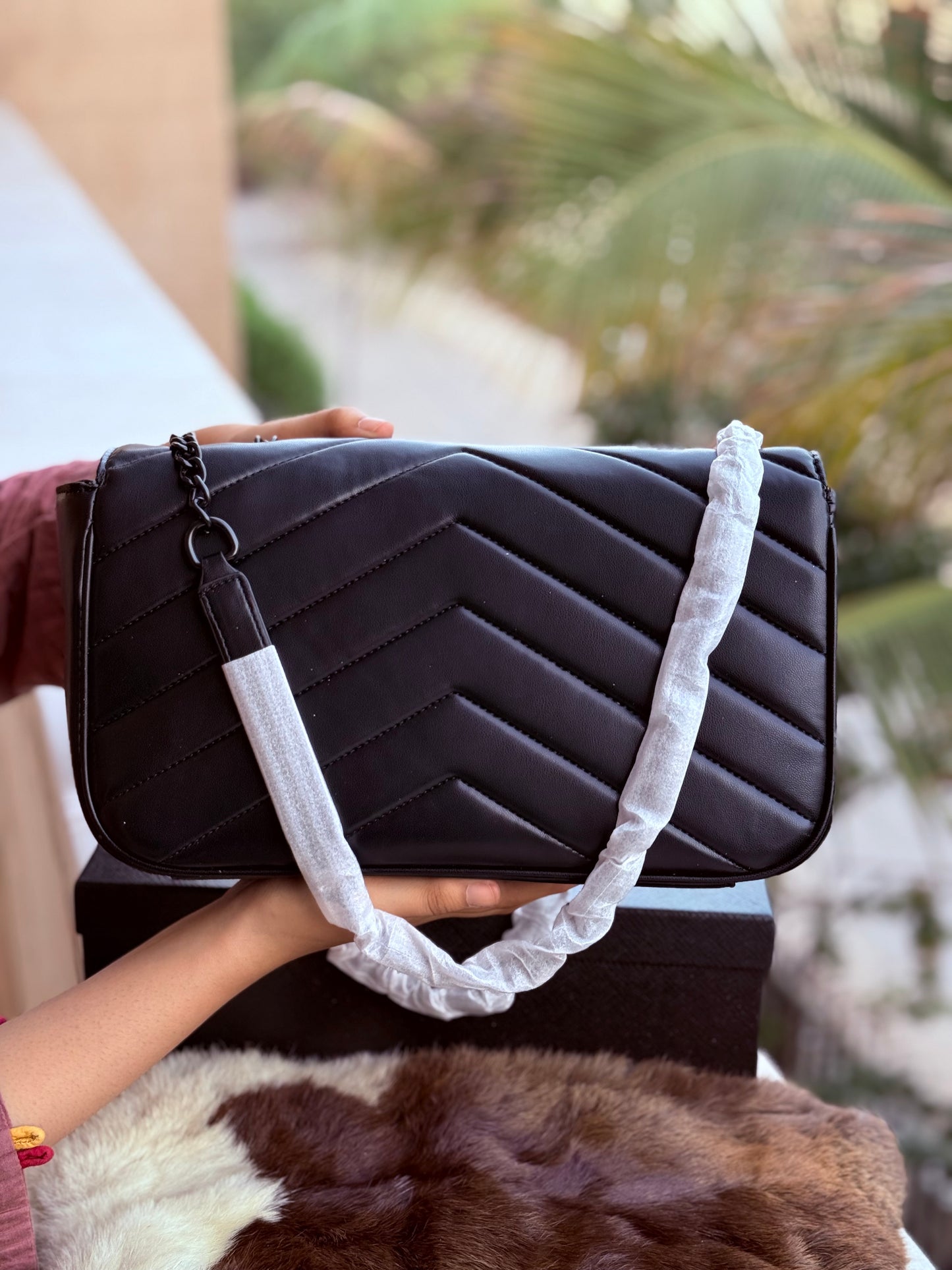 YSL Loulou Master Series With Box Full Black ( Master Series )
