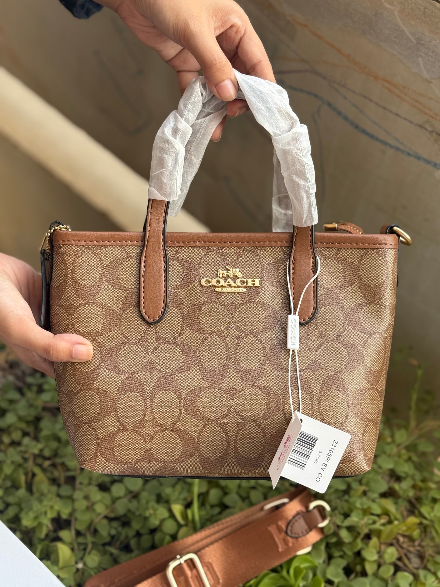 Coach City Mini Tote-Master Plus Quality-With Box