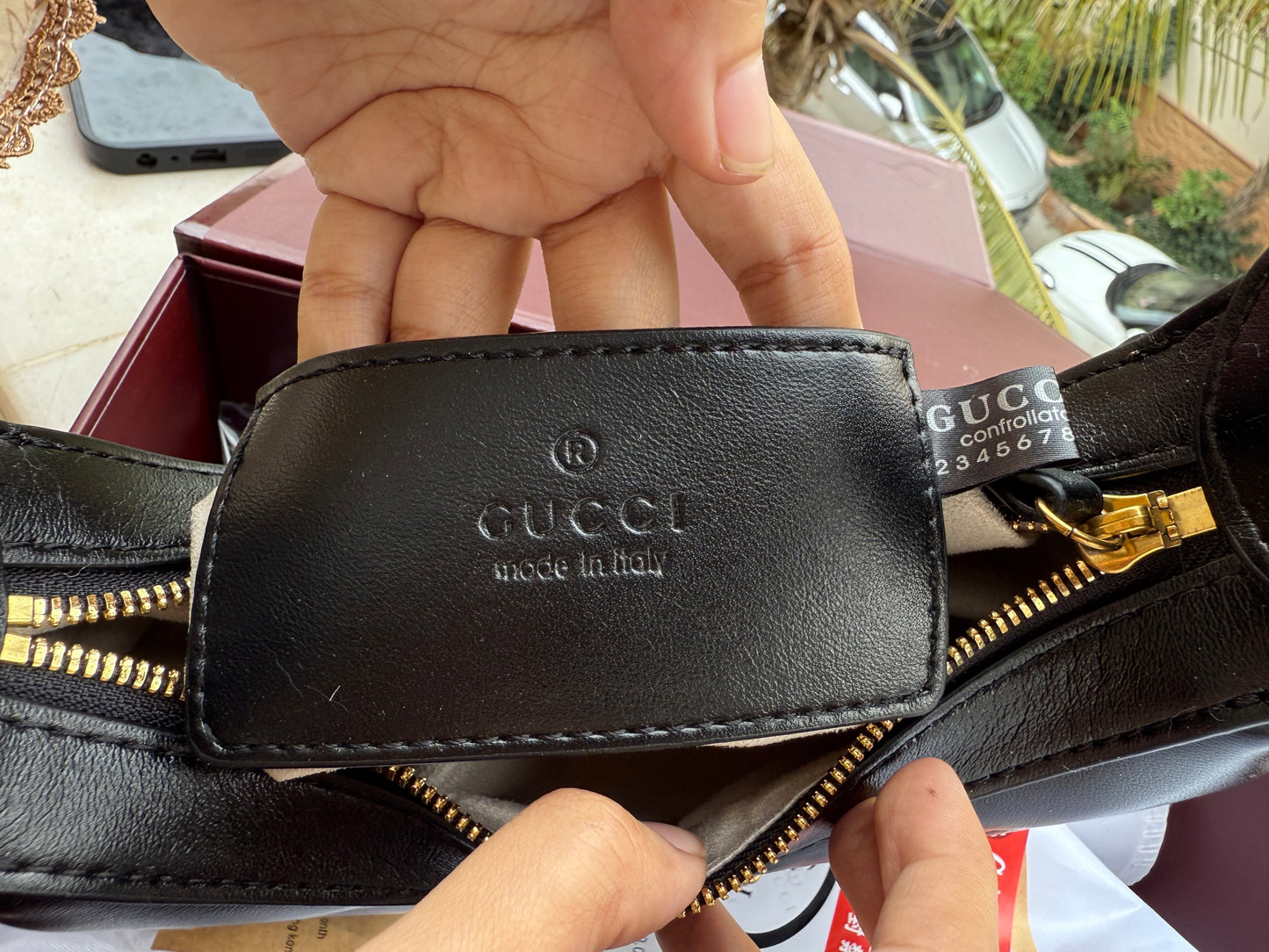 Gucci Marmont Shoulder bag With Box-Master Series With long chain