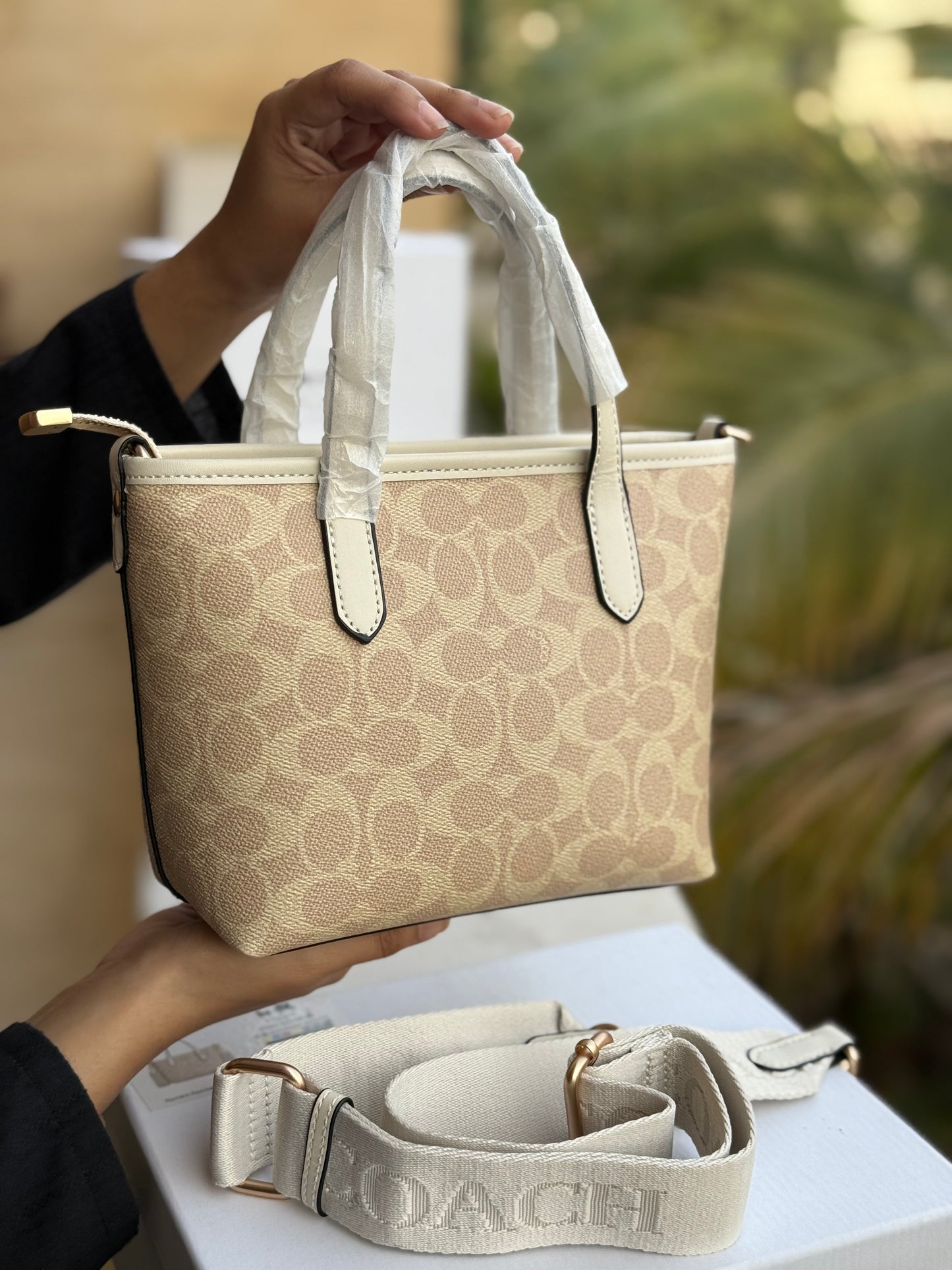 Coach City Mini Tote-Master Plus Quality-With Box