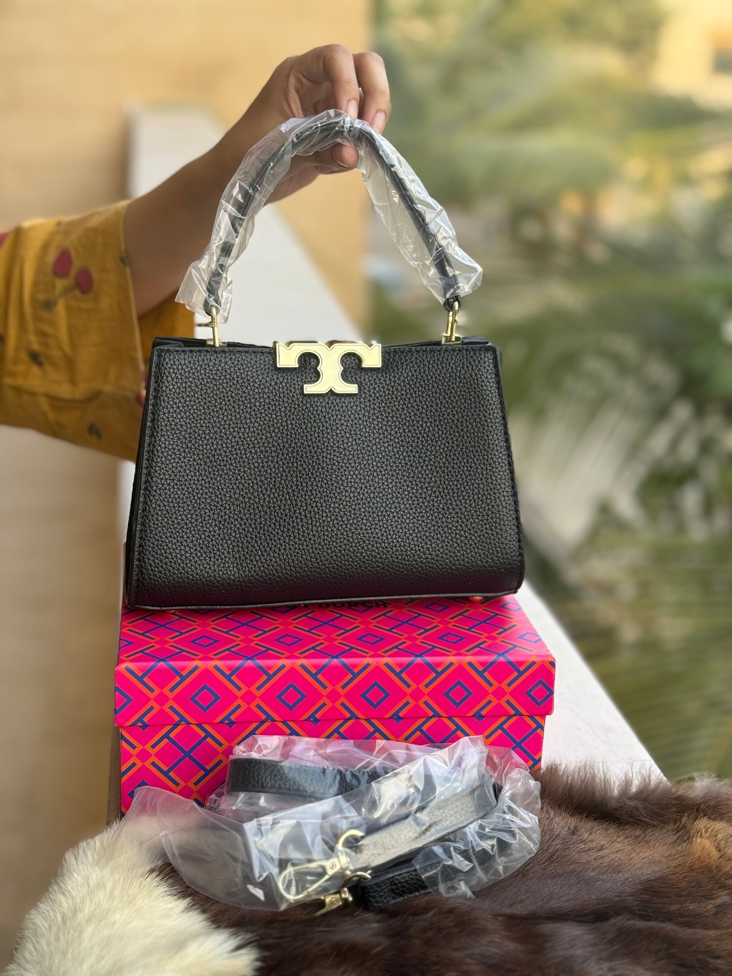 Tory Burch Mini Eleanor Satchel with Box