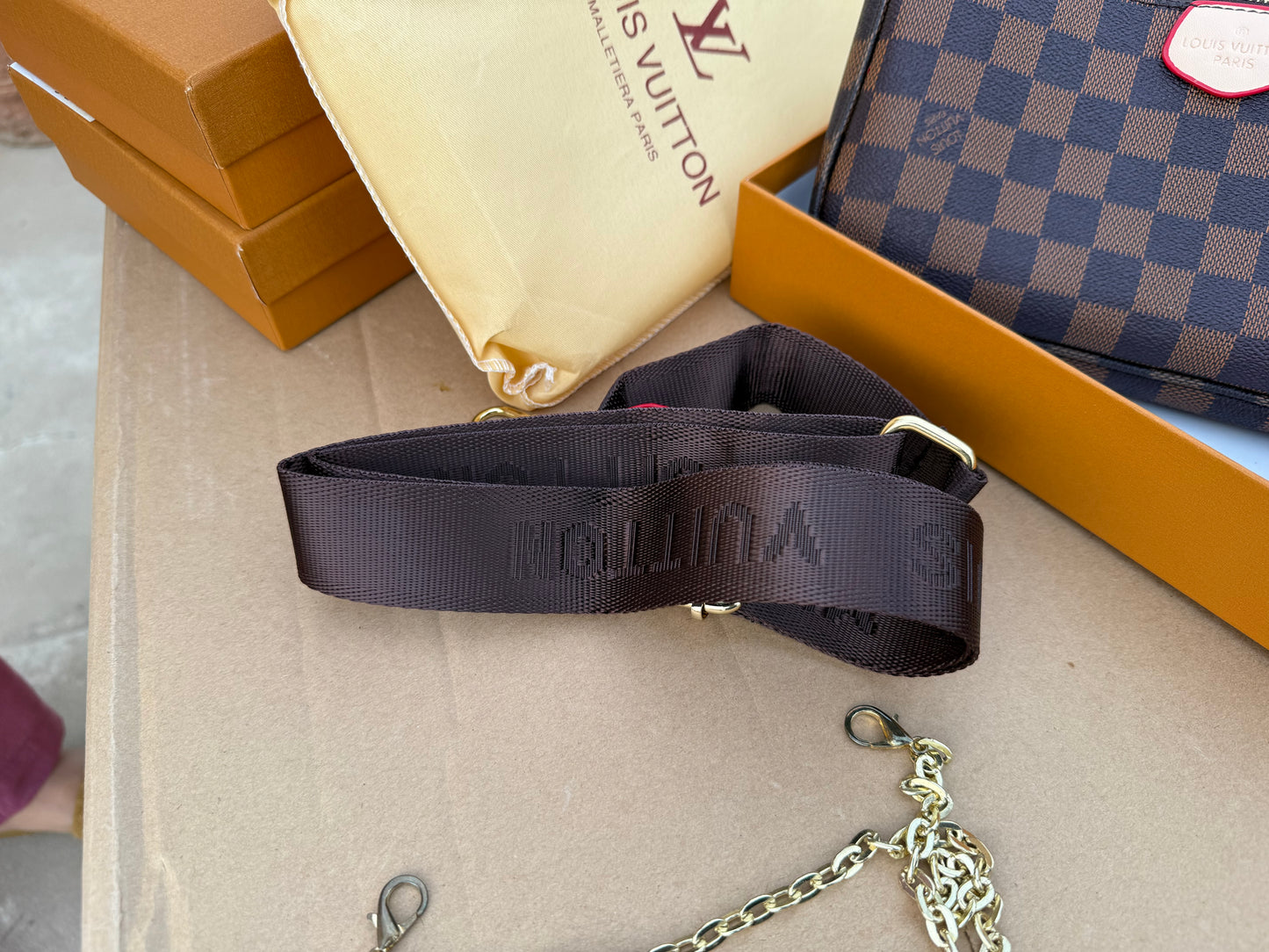 Louis Vuitton Crossbody ( Set of 3 )