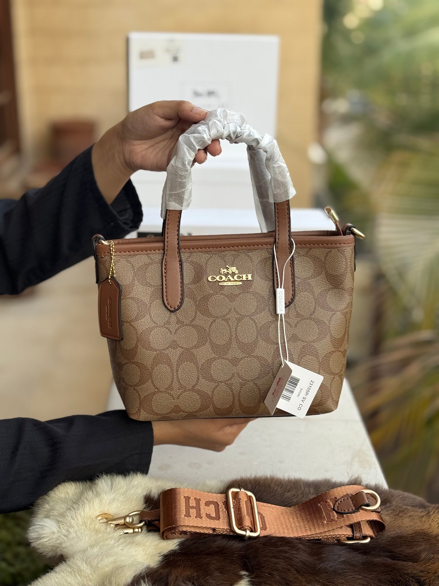 Coach City Mini Tote-Master Plus Quality-With Box