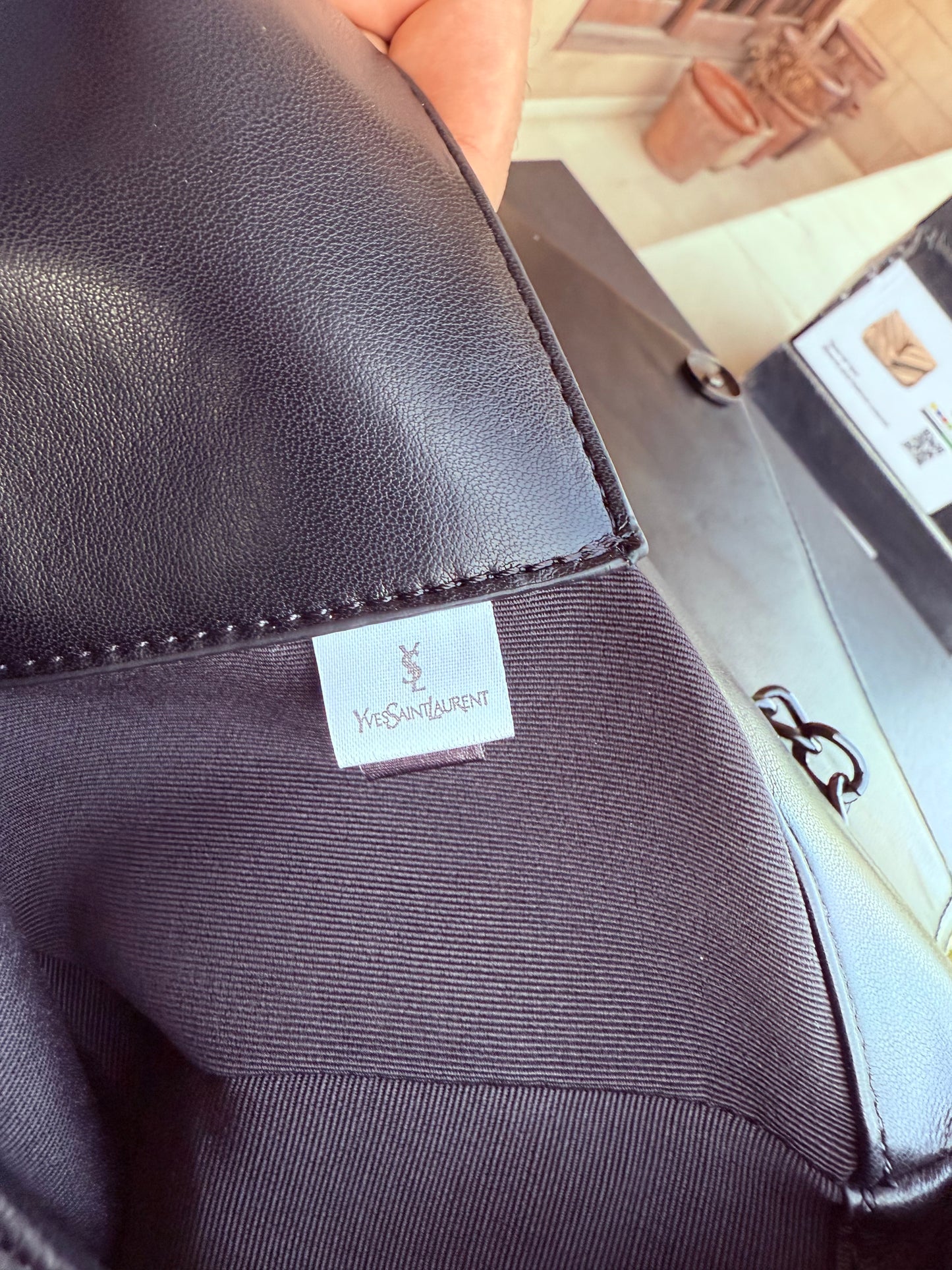 YSL Loulou Master Series With Box Full Black ( Master Series )