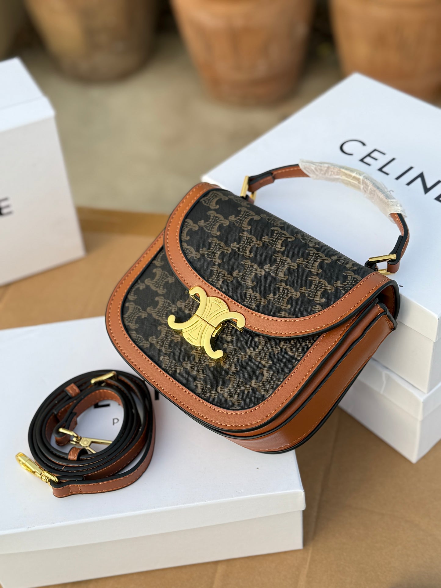 Celine BESACE CLEA Master Series With Box Packaging