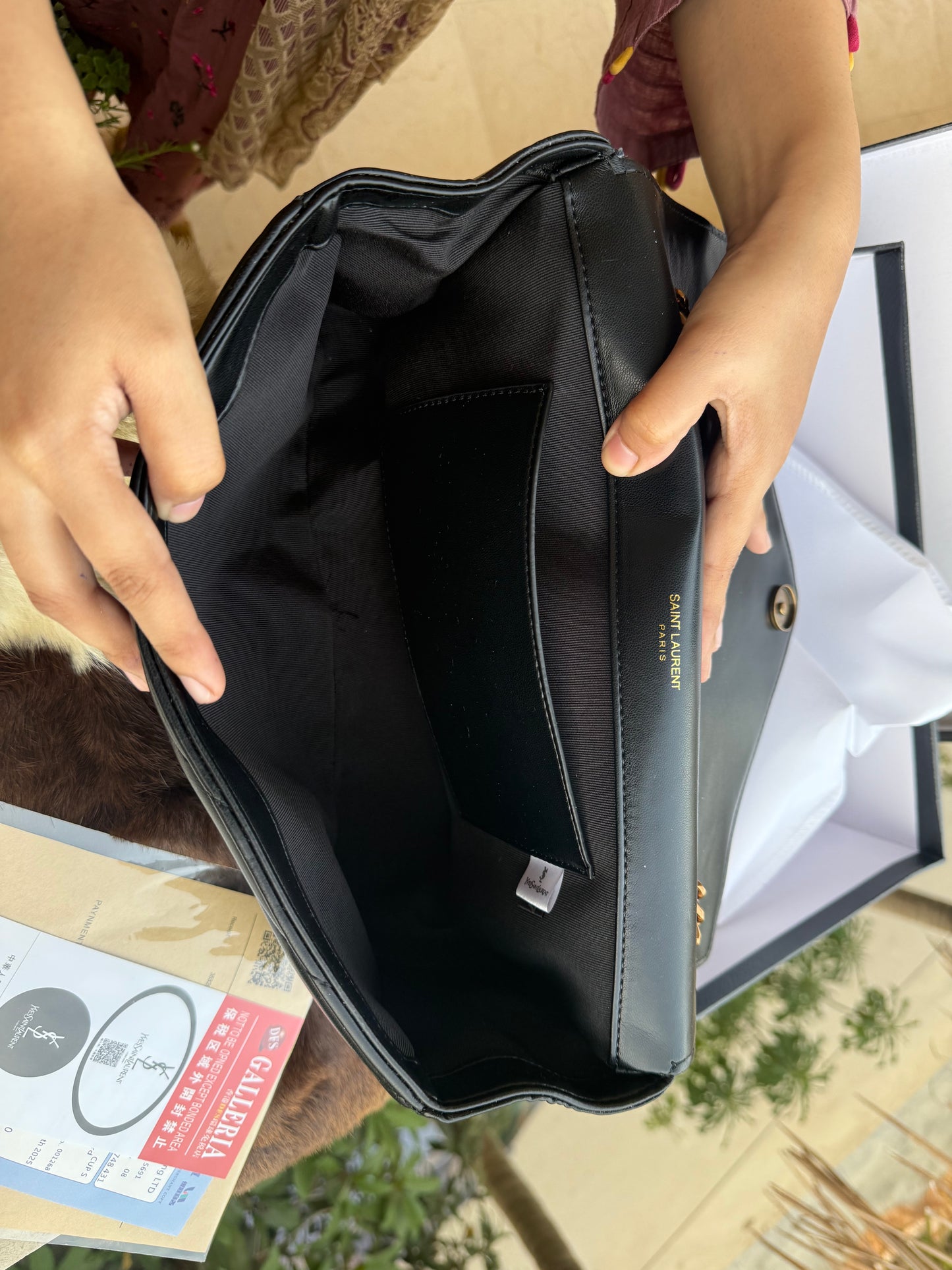 YSL Loulou Master Series With Box Black With Gold