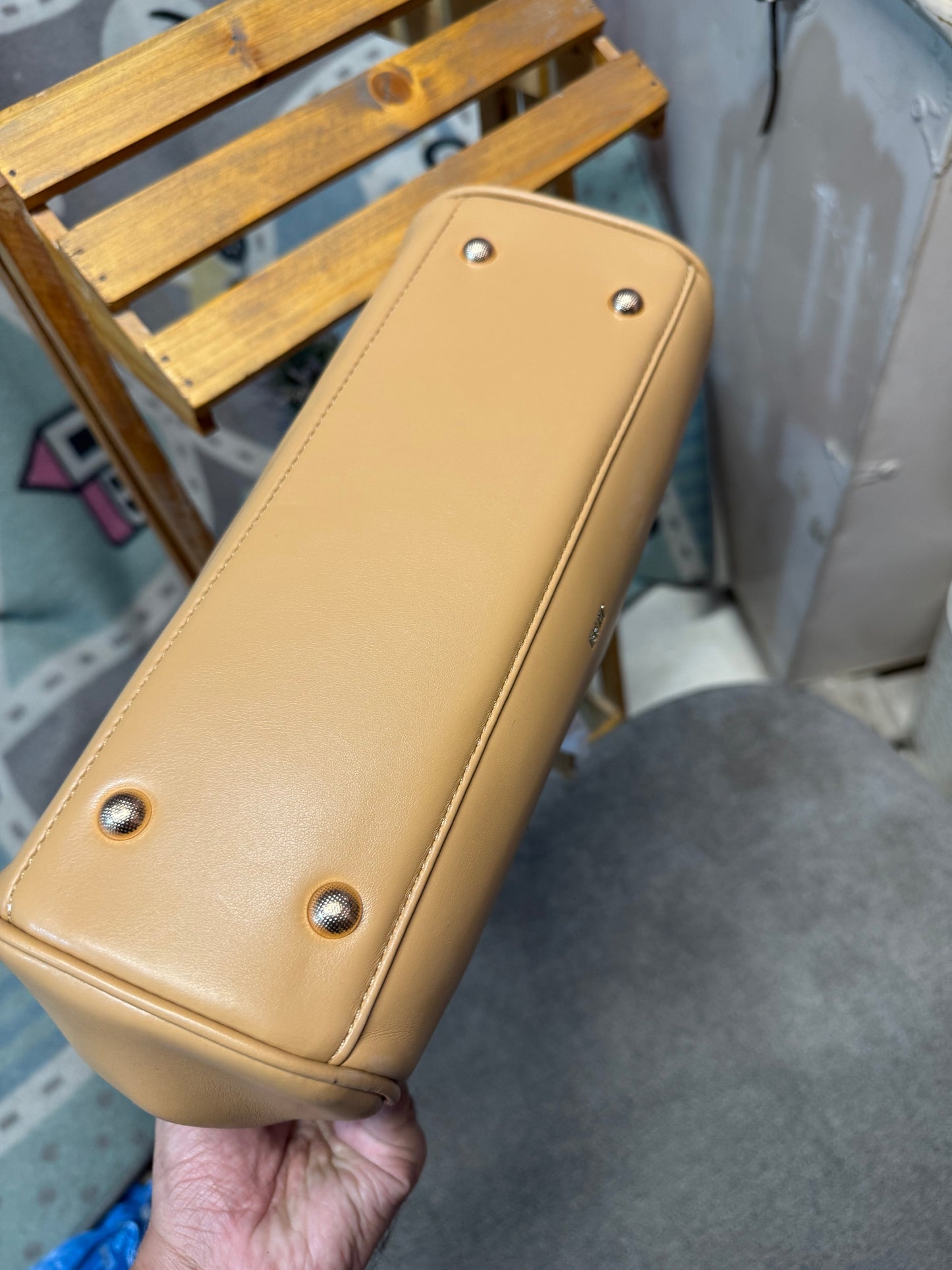 JW PEI Ziva Metal Lock Decoration Tote Bag-Master Series-Same as original