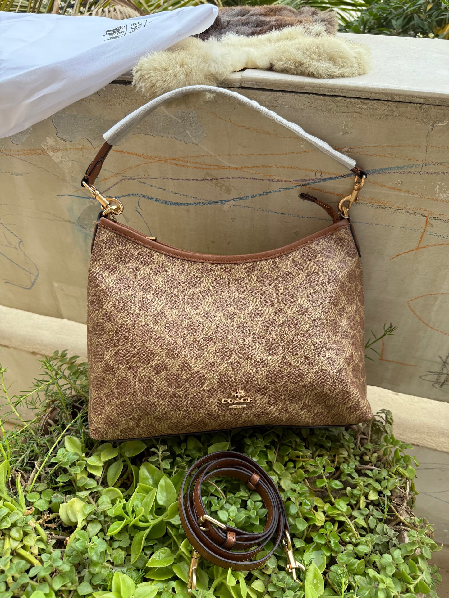 Coach Laurel Shoulder Bag Master Plus Series