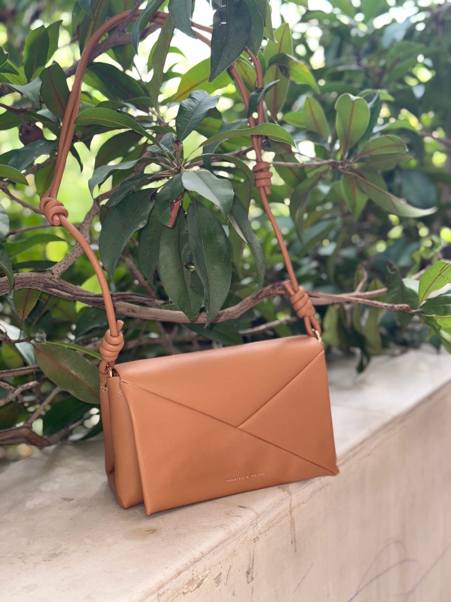 Charles & Keith Midori Geometric Shoulder Bag Master Seeies