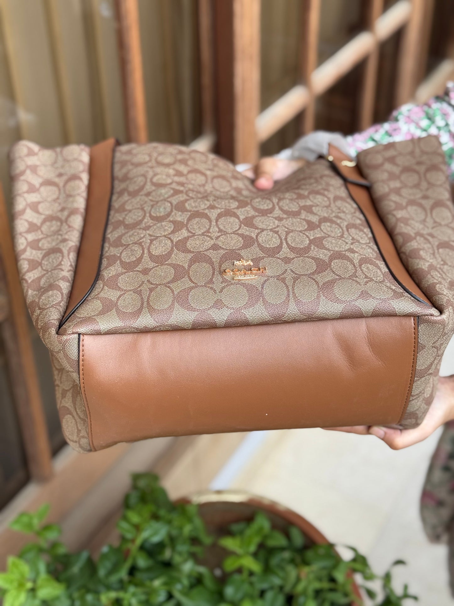 Coach Hadley Tote Master Series.