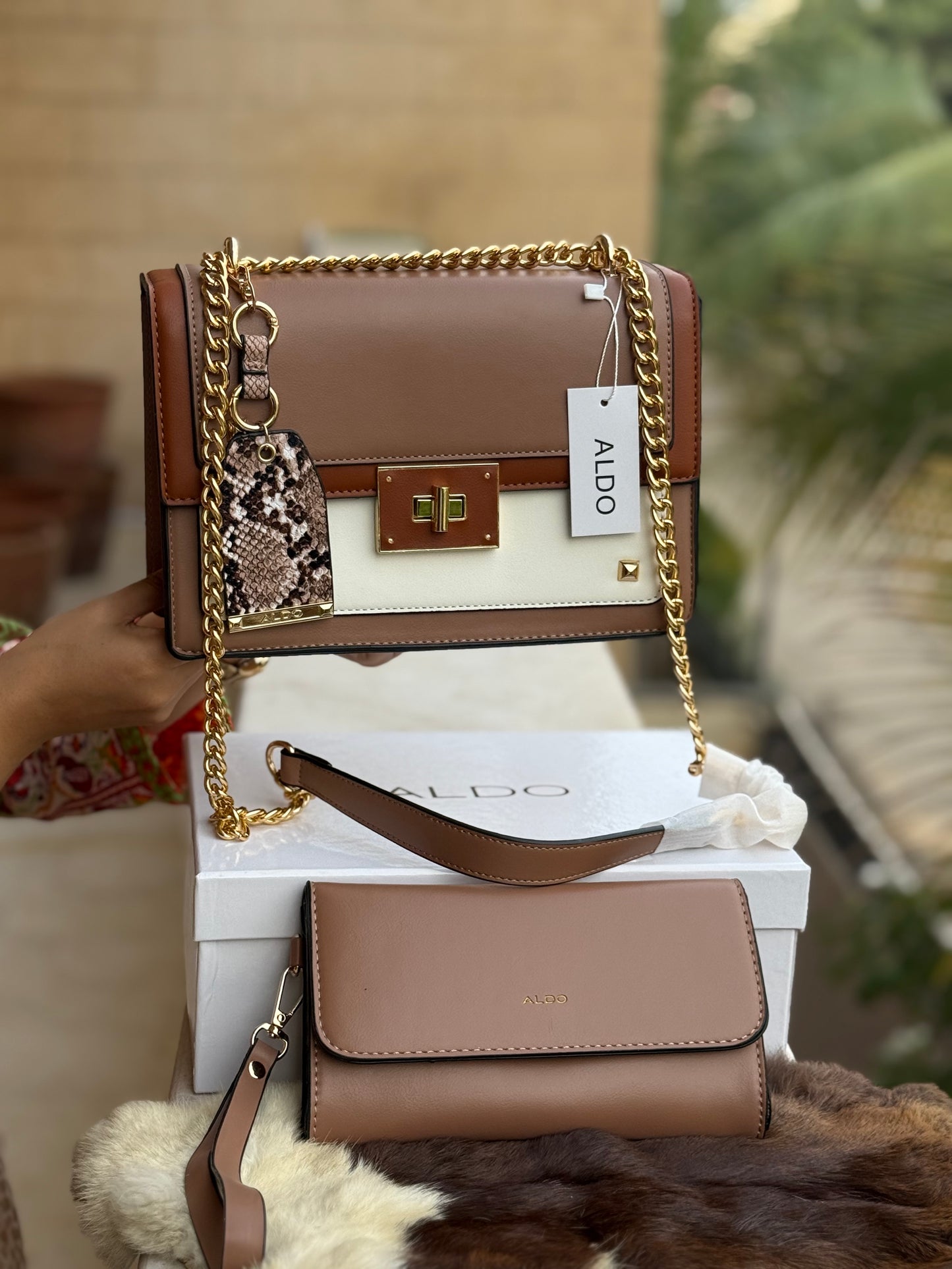 Aldo Byworth Crossbody/Shoulder With Box