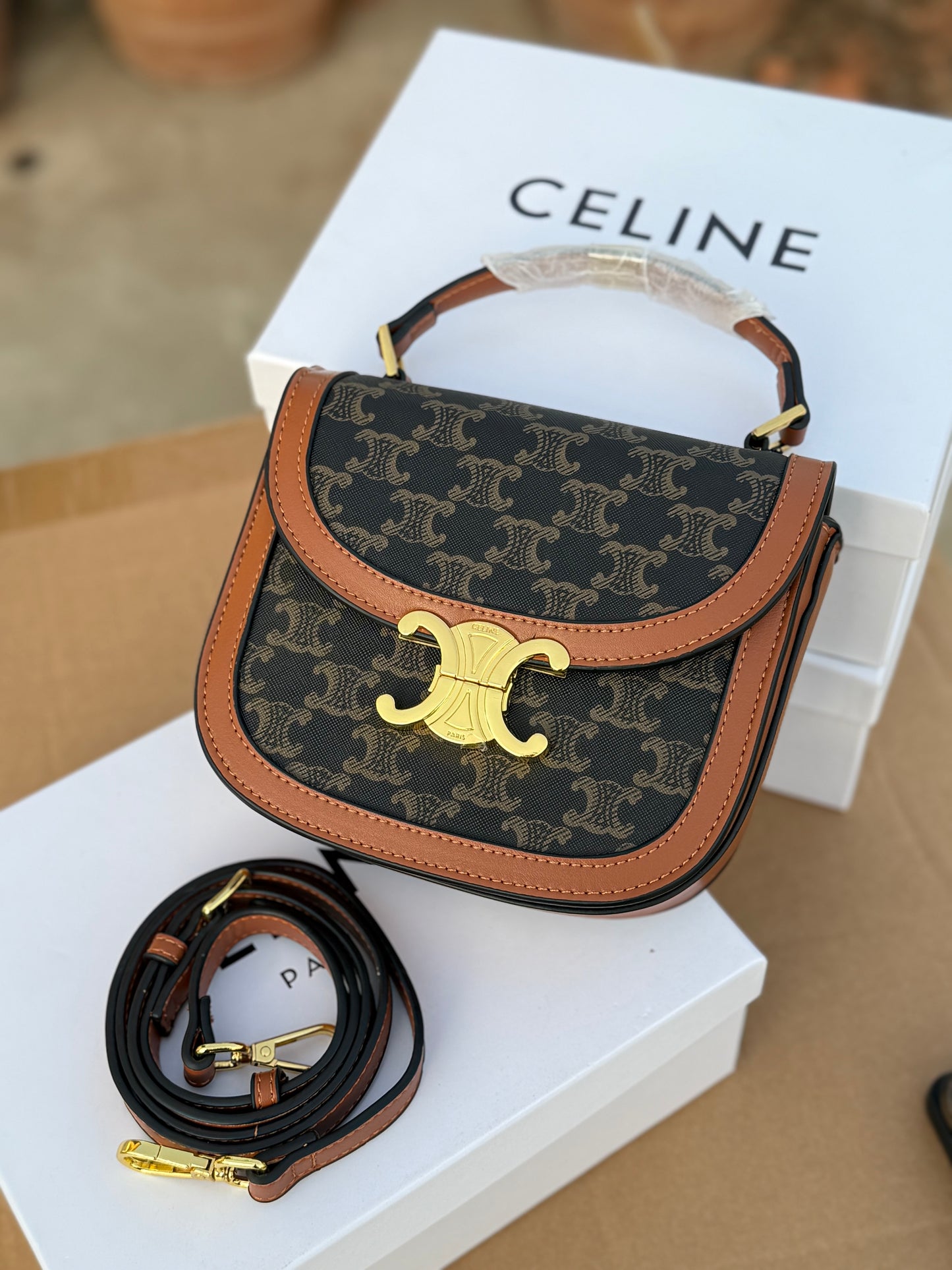 Celine BESACE CLEA Master Series With Box Packaging