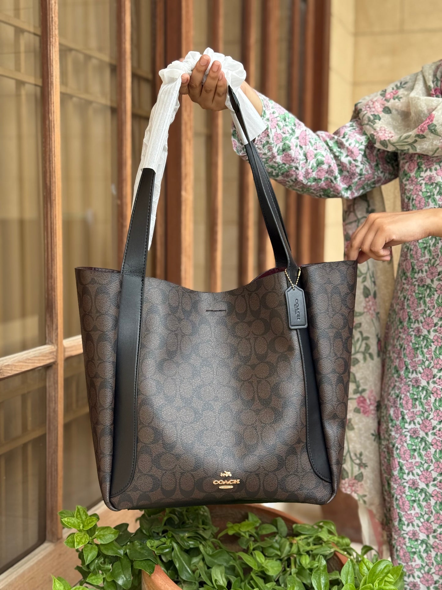 Coach Hadley Tote Master Series.