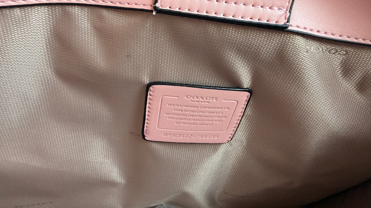 Coach Nina tote Folding Box Packing Master Plus series.