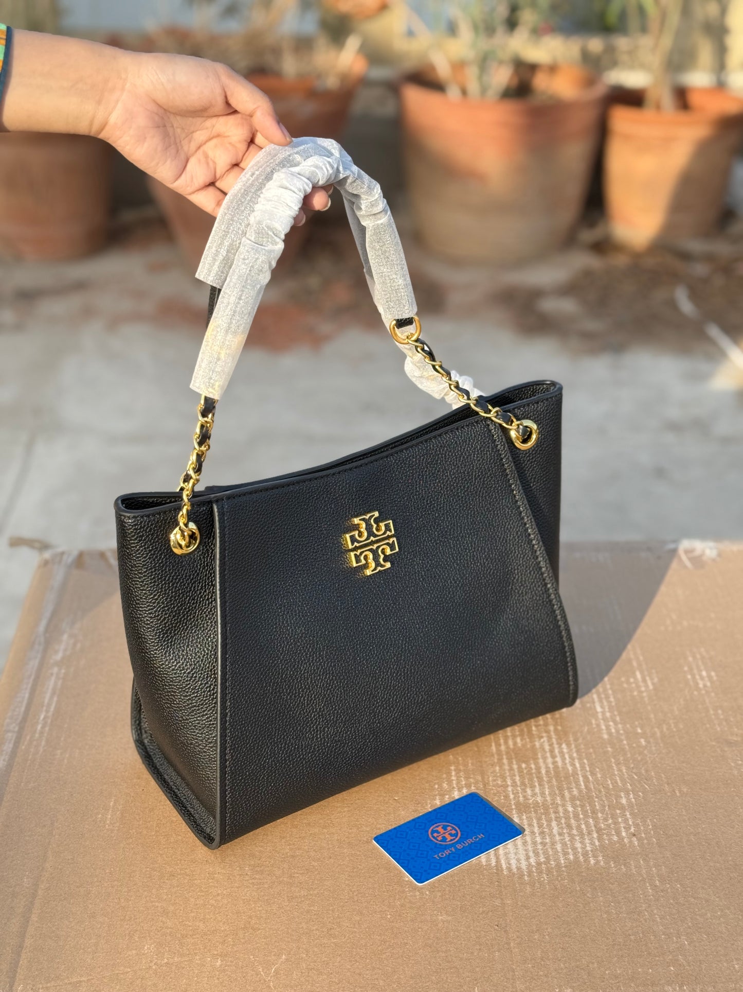 Tory Burch Britten Slouchy Tote