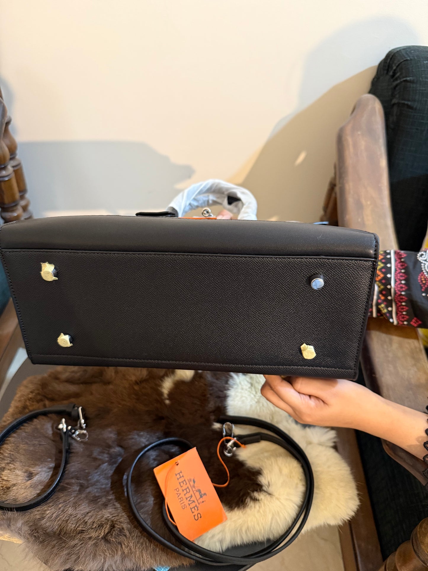 Hermès Birkin Faubourg Sellier-Midnight Black