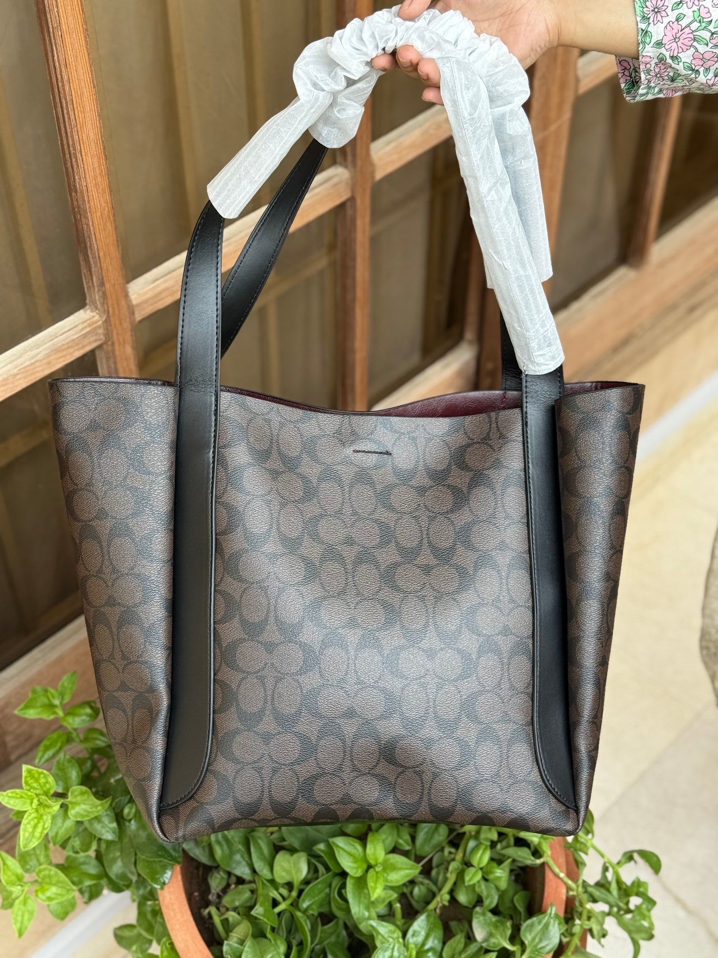 Coach Hadley Tote Master Series.