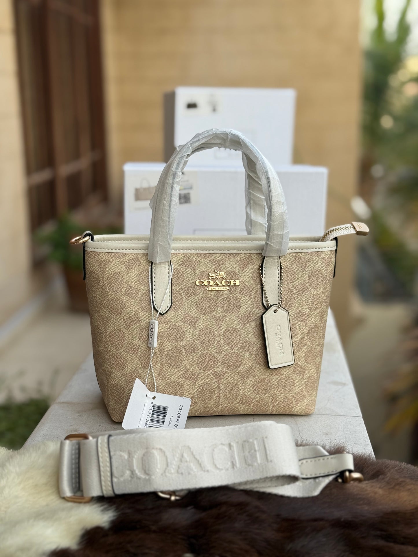 Coach City Mini Tote-Master Plus Quality-With Box