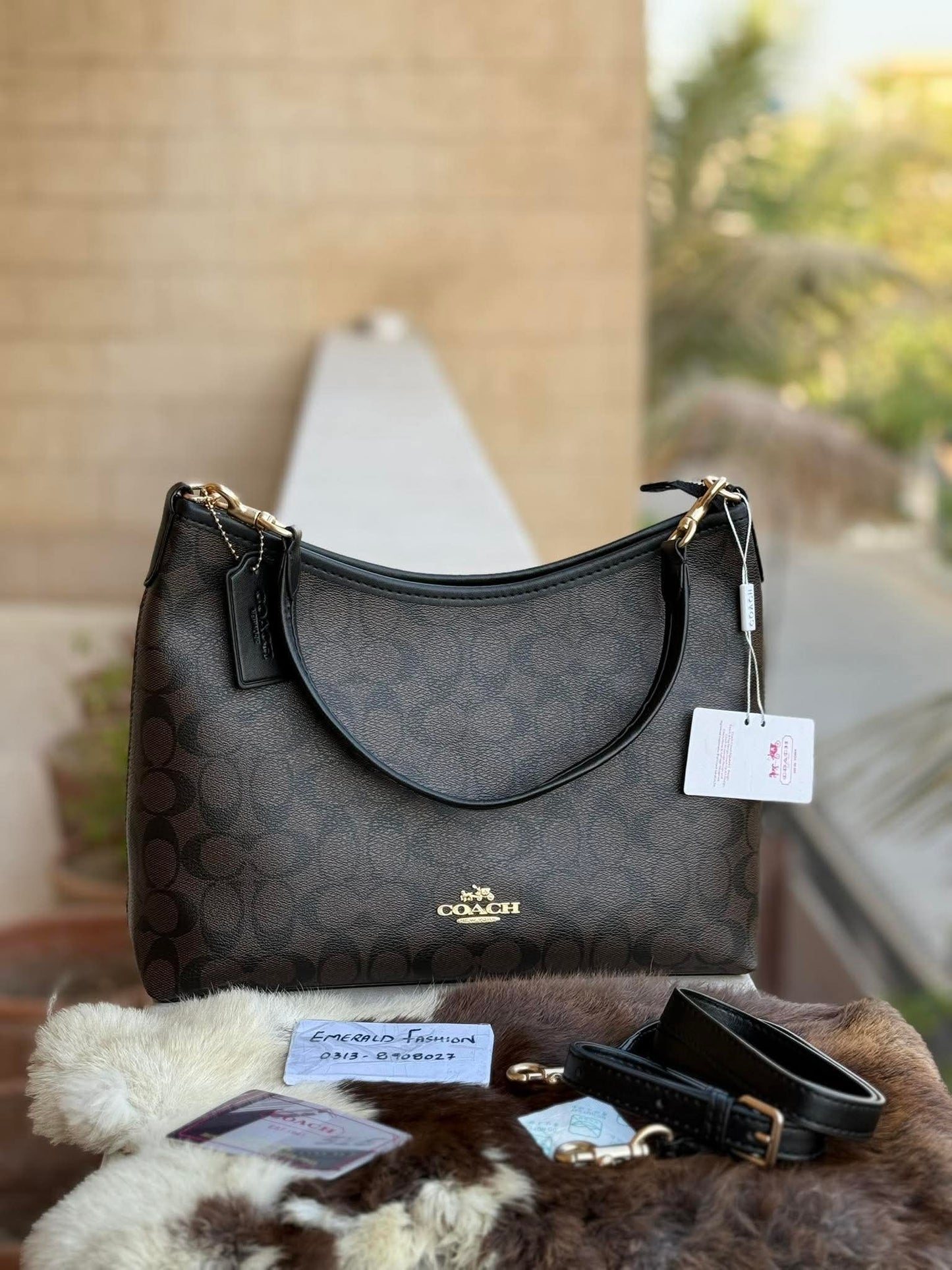 Coach Laurel Shoulder Bag Master Plus Series