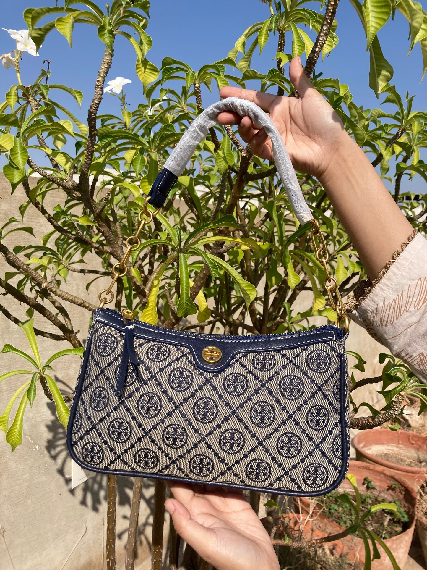 Tory Burch! T Monogram Studio bag. Master series