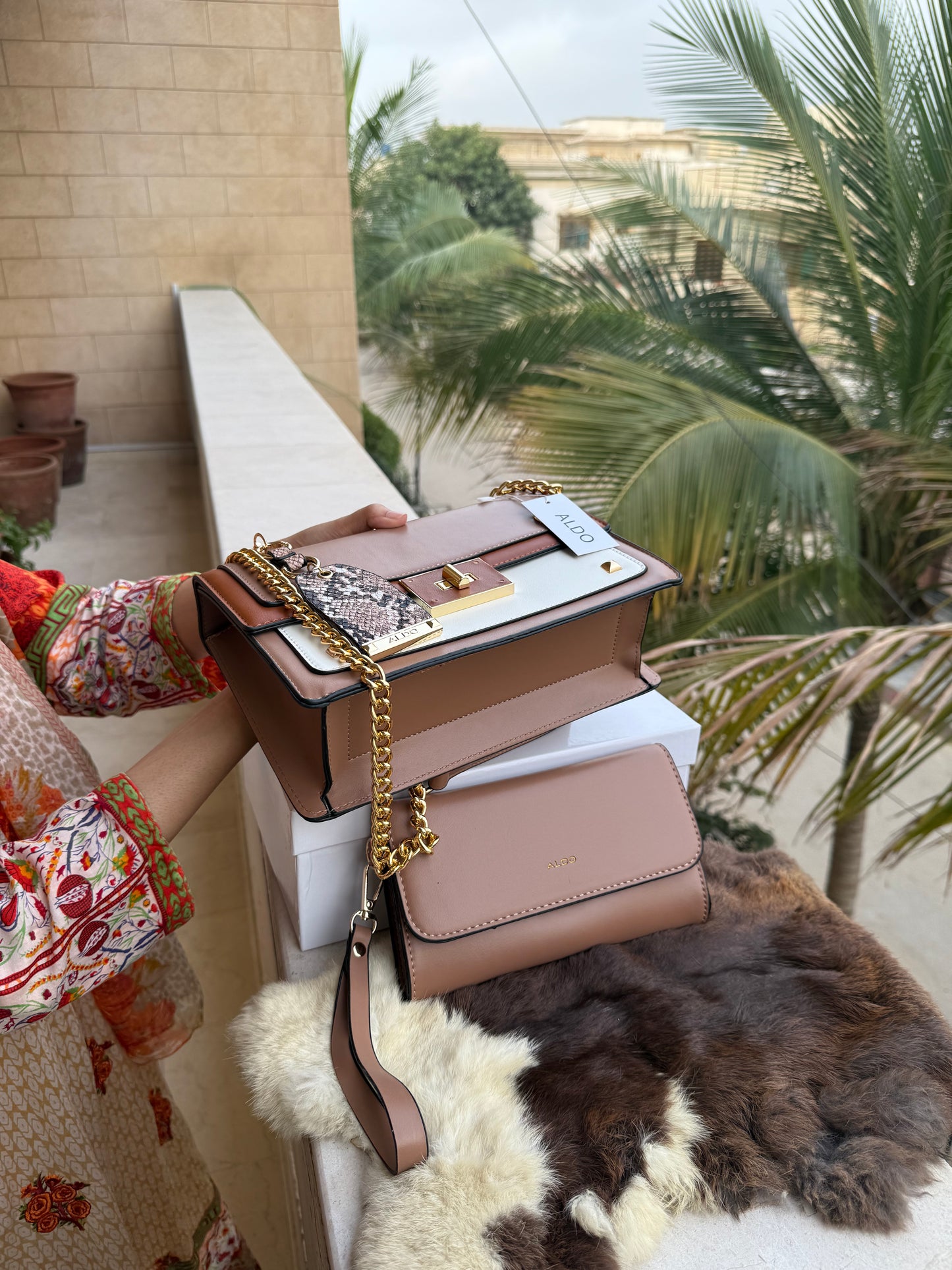 Aldo Byworth Crossbody/Shoulder With Box