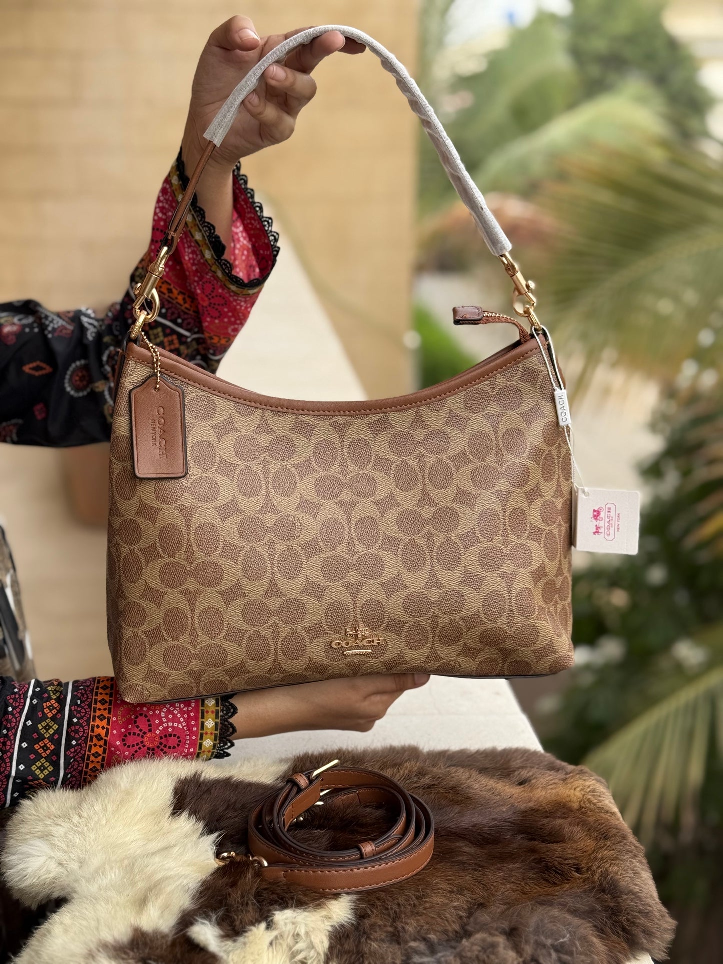Coach Laurel Shoulder Bag Master Plus Series
