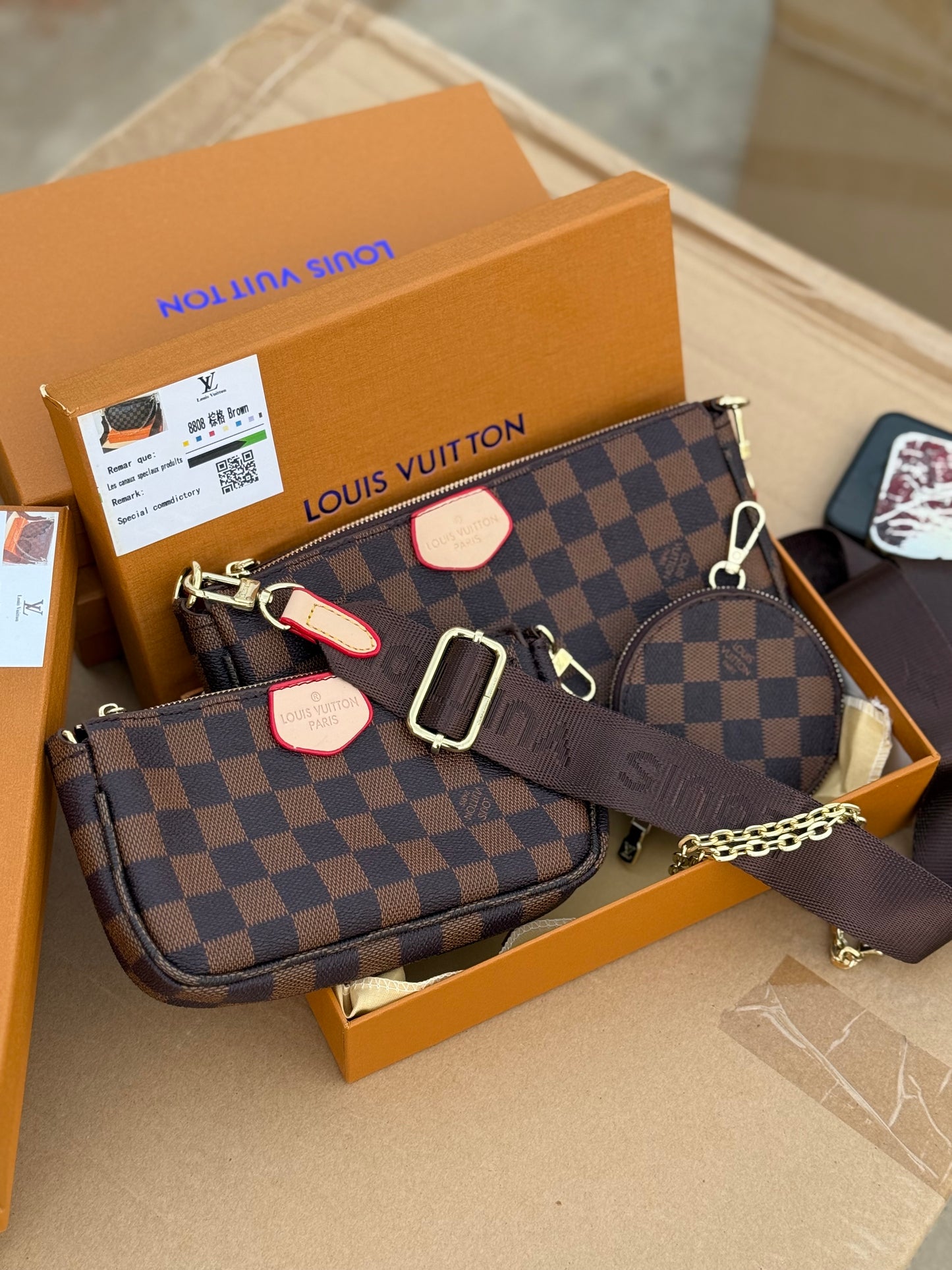 Louis Vuitton Crossbody ( Set of 3 )