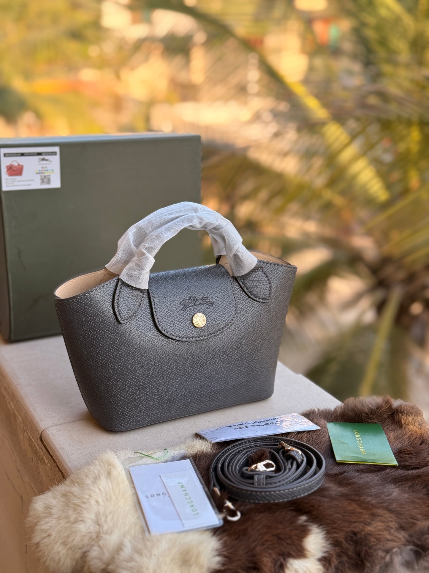 Long Champ ÉPURE XS Tote-Master Plus Series-Same as original-With Box